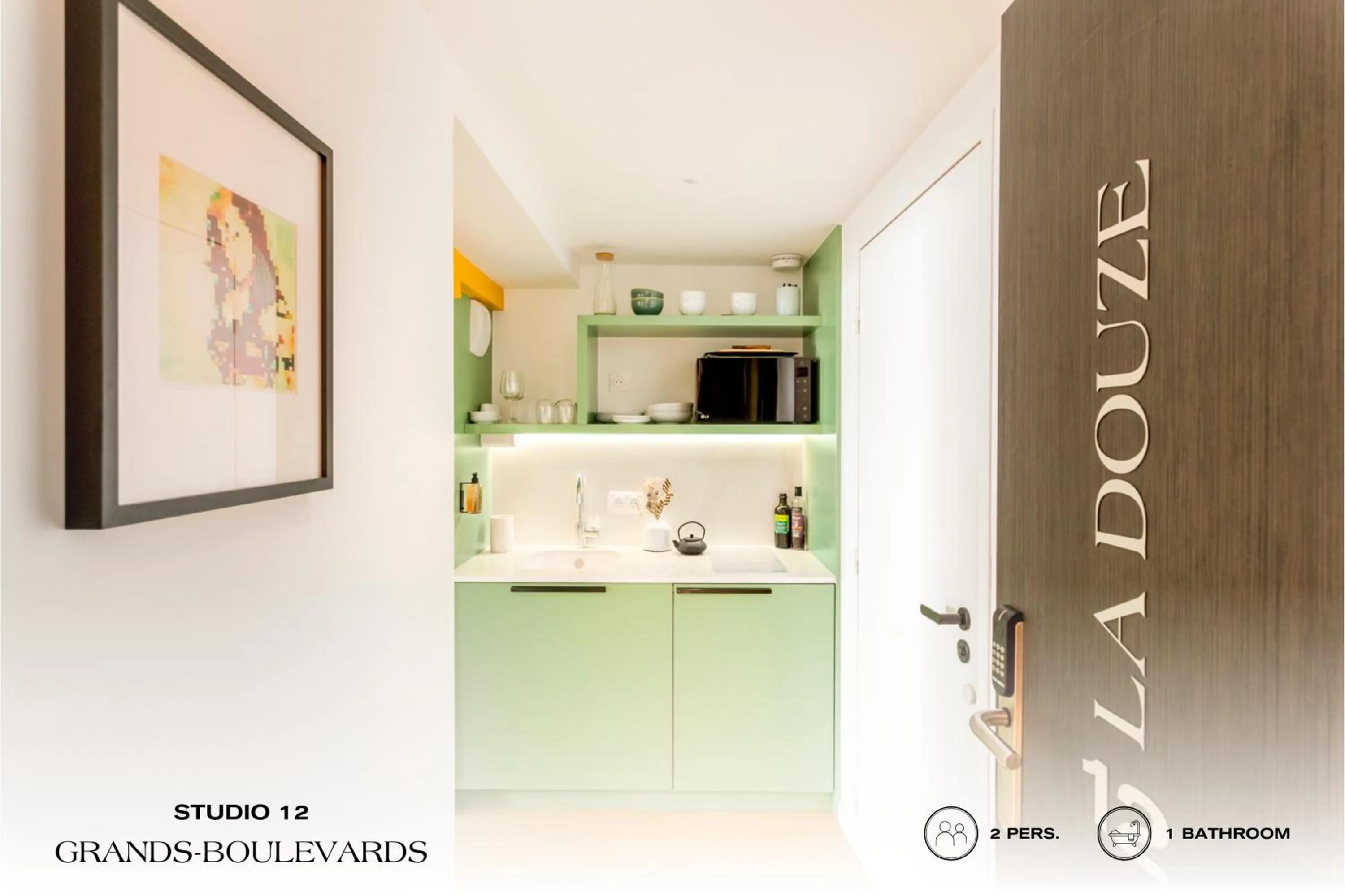 Kitchen or kitchenette in Beauquartier - Grands Boulevards