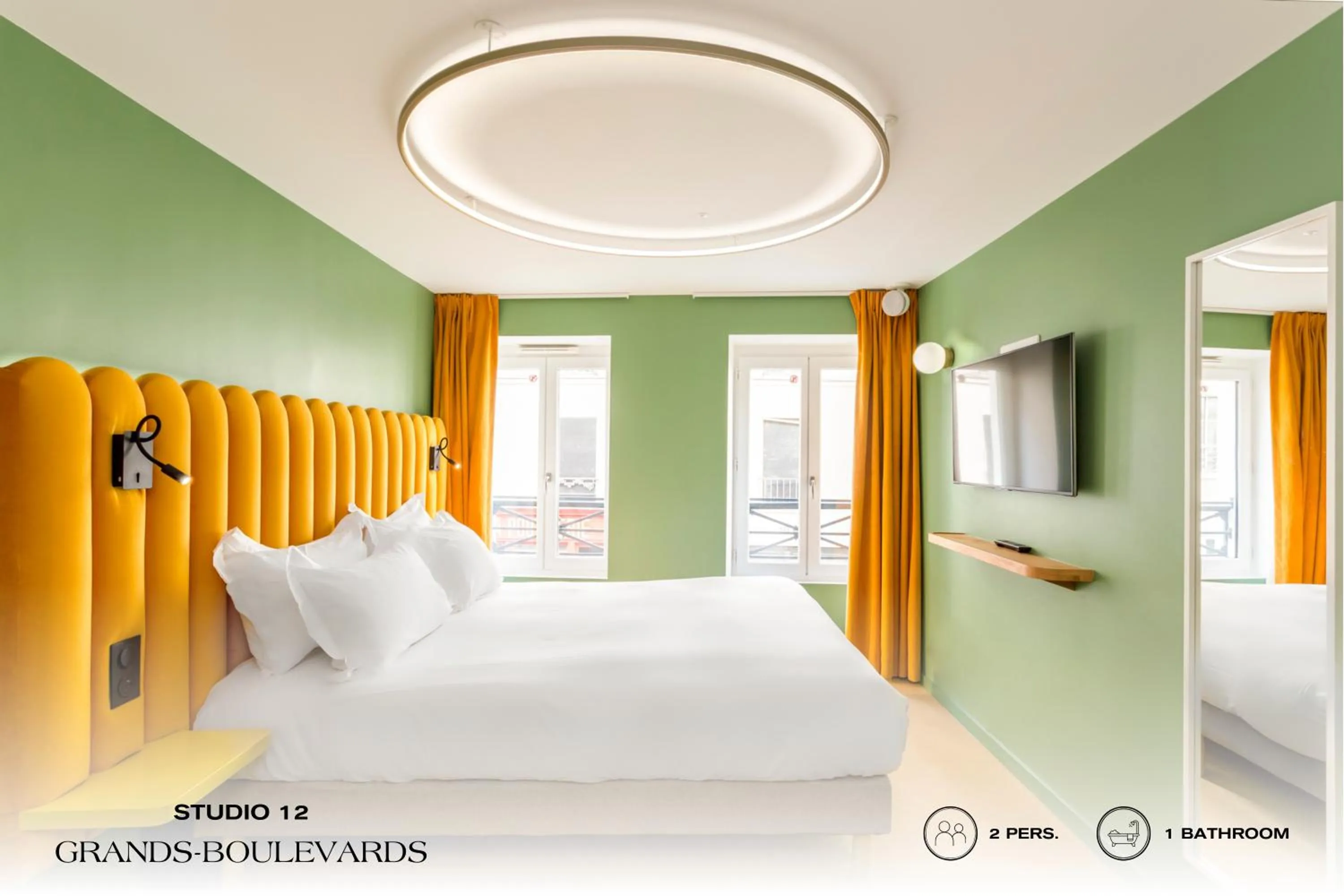 Bed in Beauquartier - Grands Boulevards