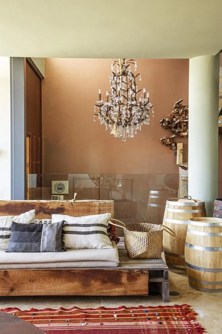 Living room in Areias do Seixo Villas