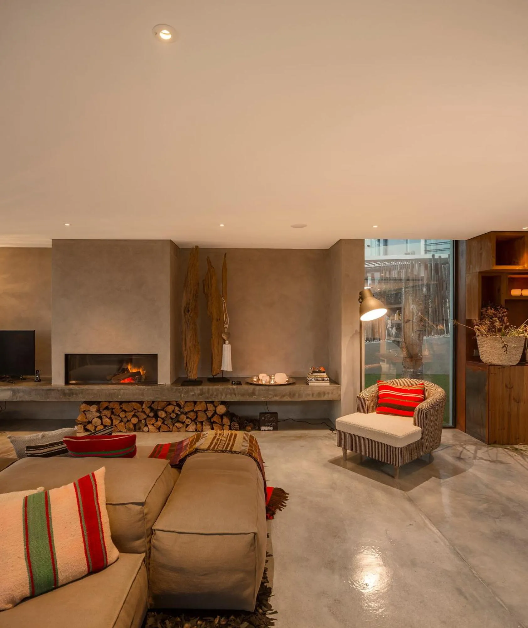 Living room in Areias do Seixo Villas