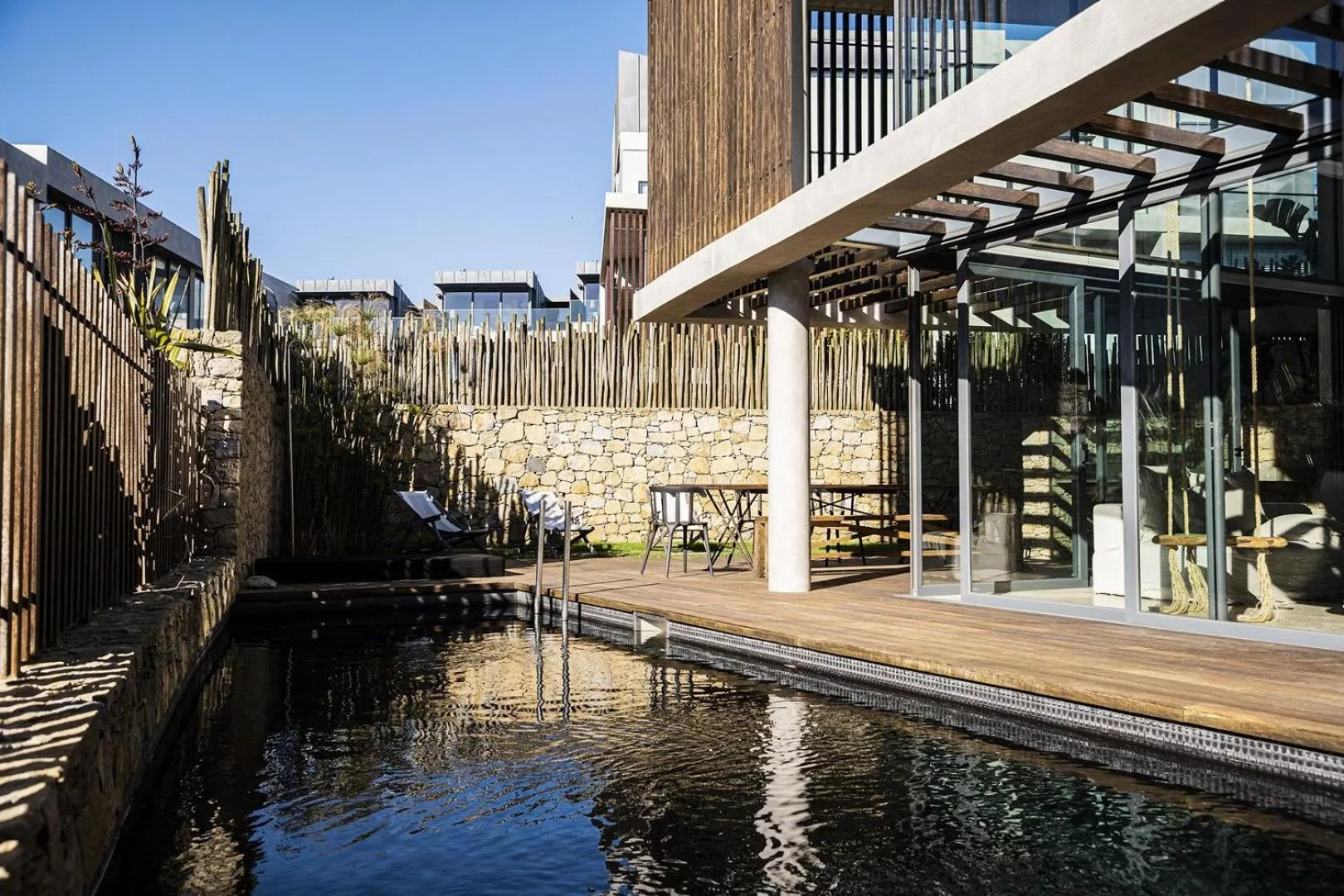 Pool view in Areias do Seixo Villas