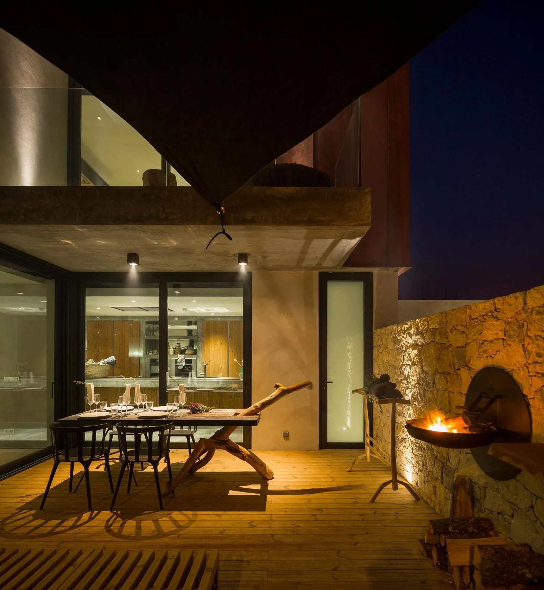 Patio in Areias do Seixo Villas