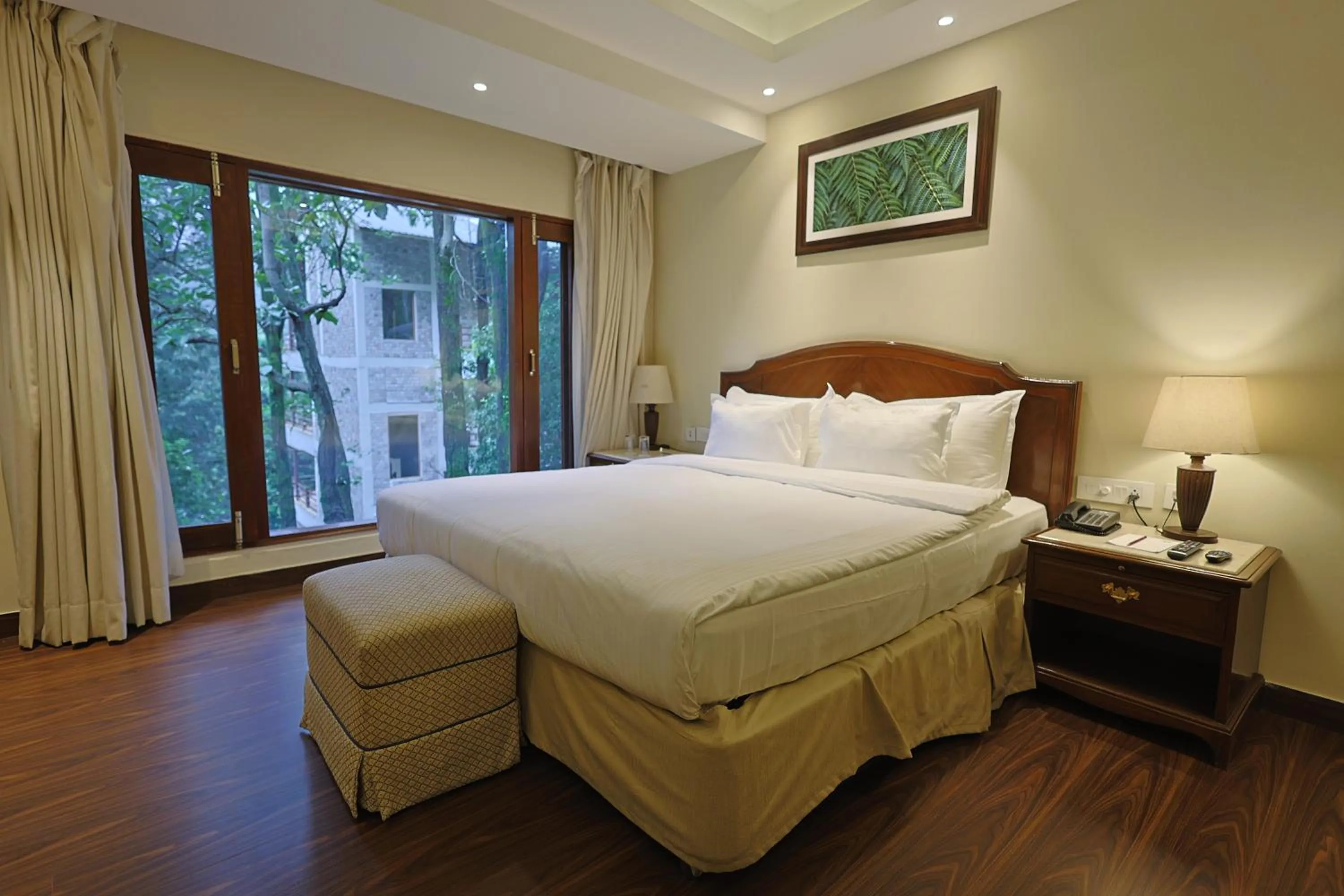 Bedroom, Bed in Punarnava Resort & Spa