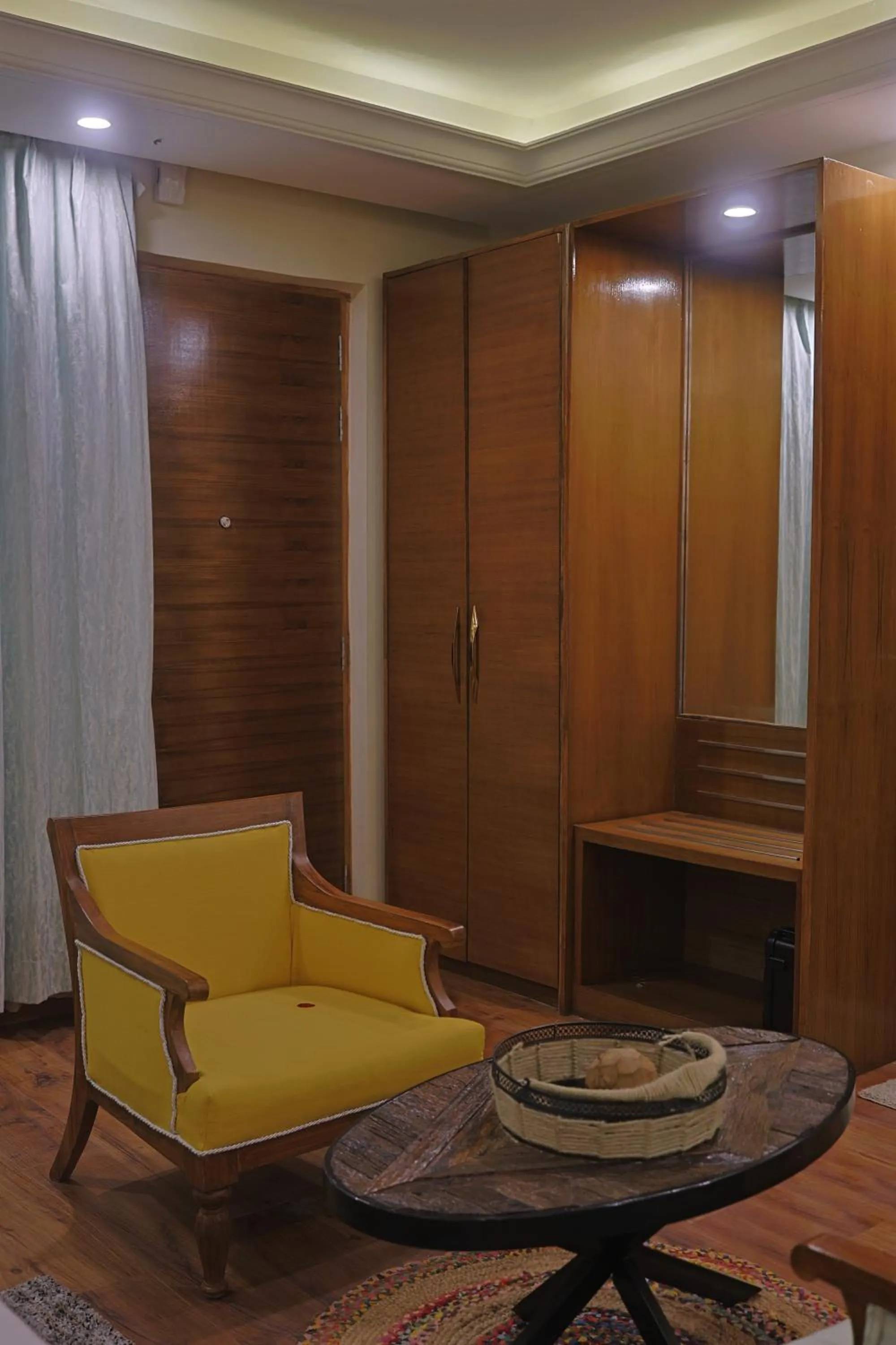 Seating area in Punarnava Resort & Spa