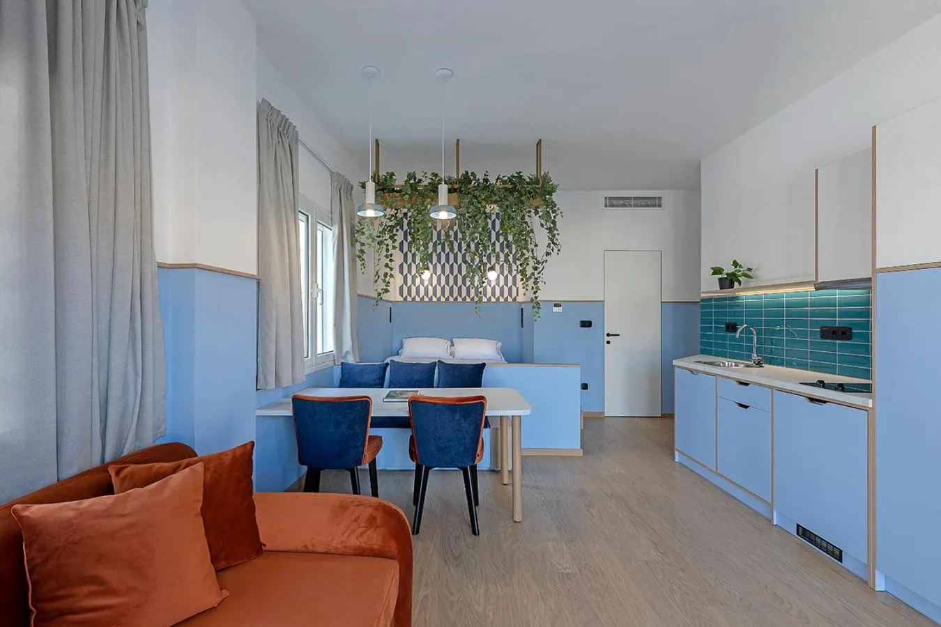 Bed in Acro Urban Suites