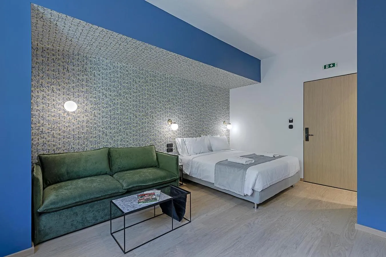 Bed in Acro Urban Suites