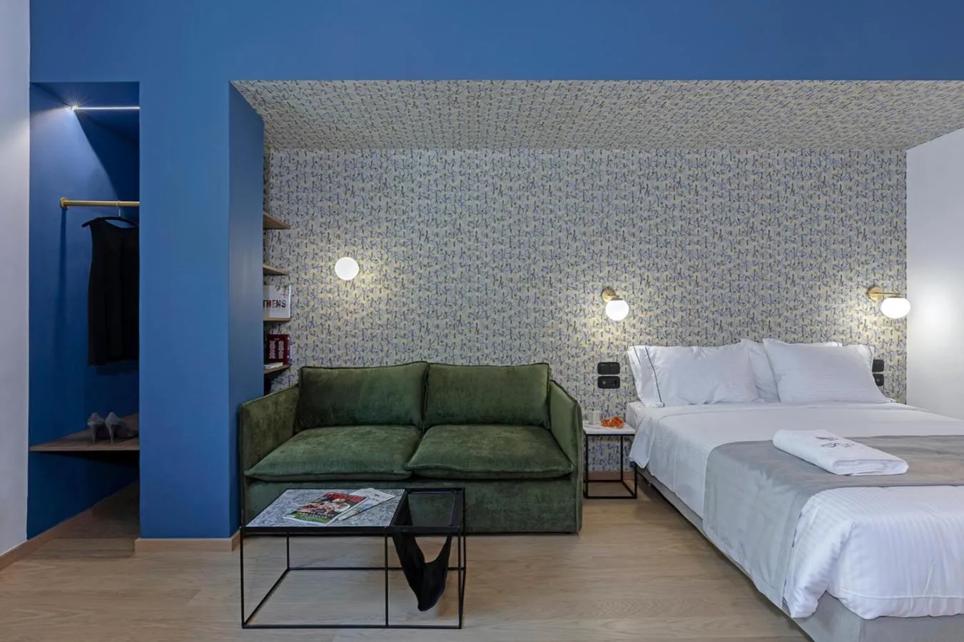 Bed in Acro Urban Suites