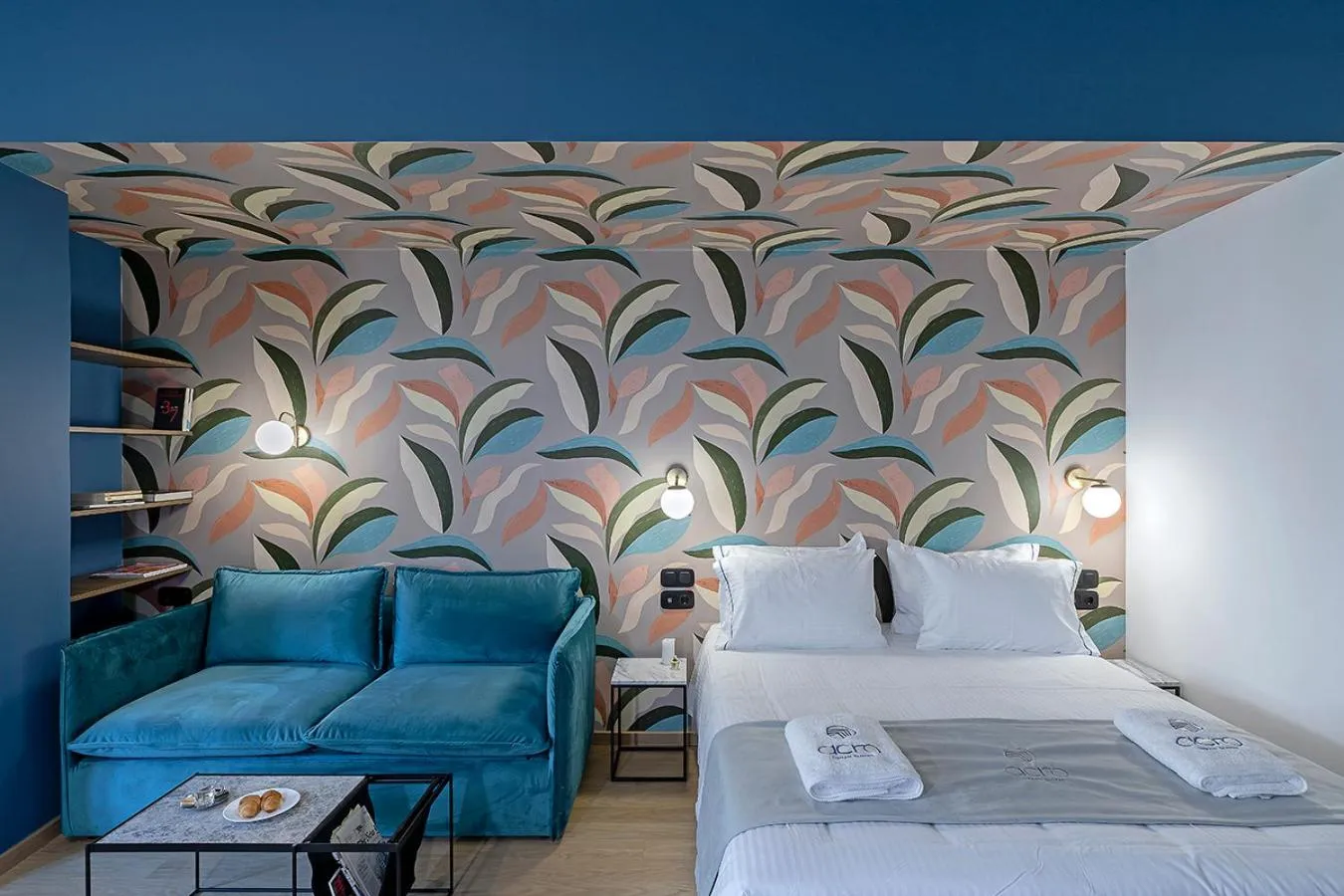 Bed in Acro Urban Suites