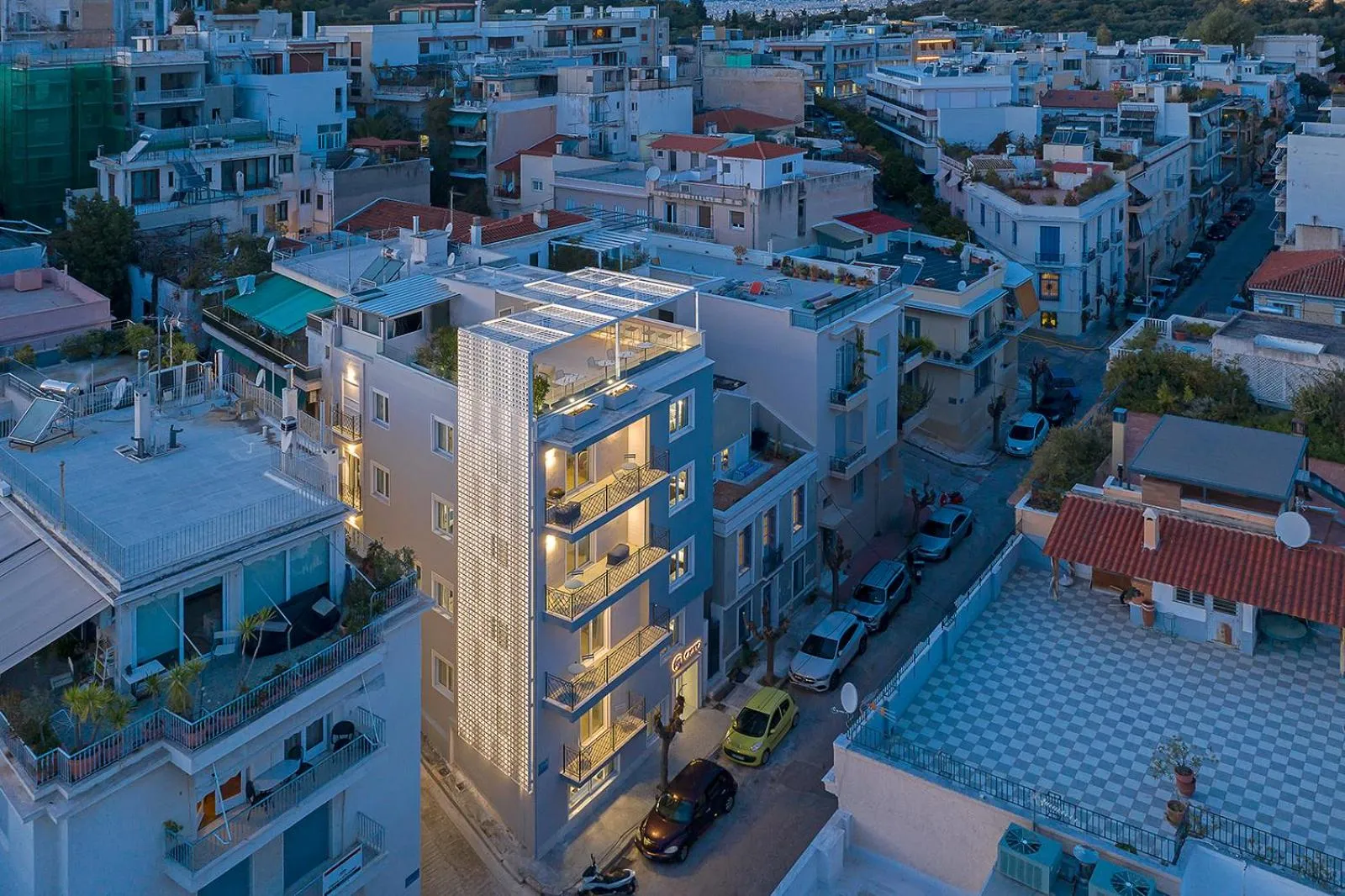 Bird's eye view in Acro Urban Suites