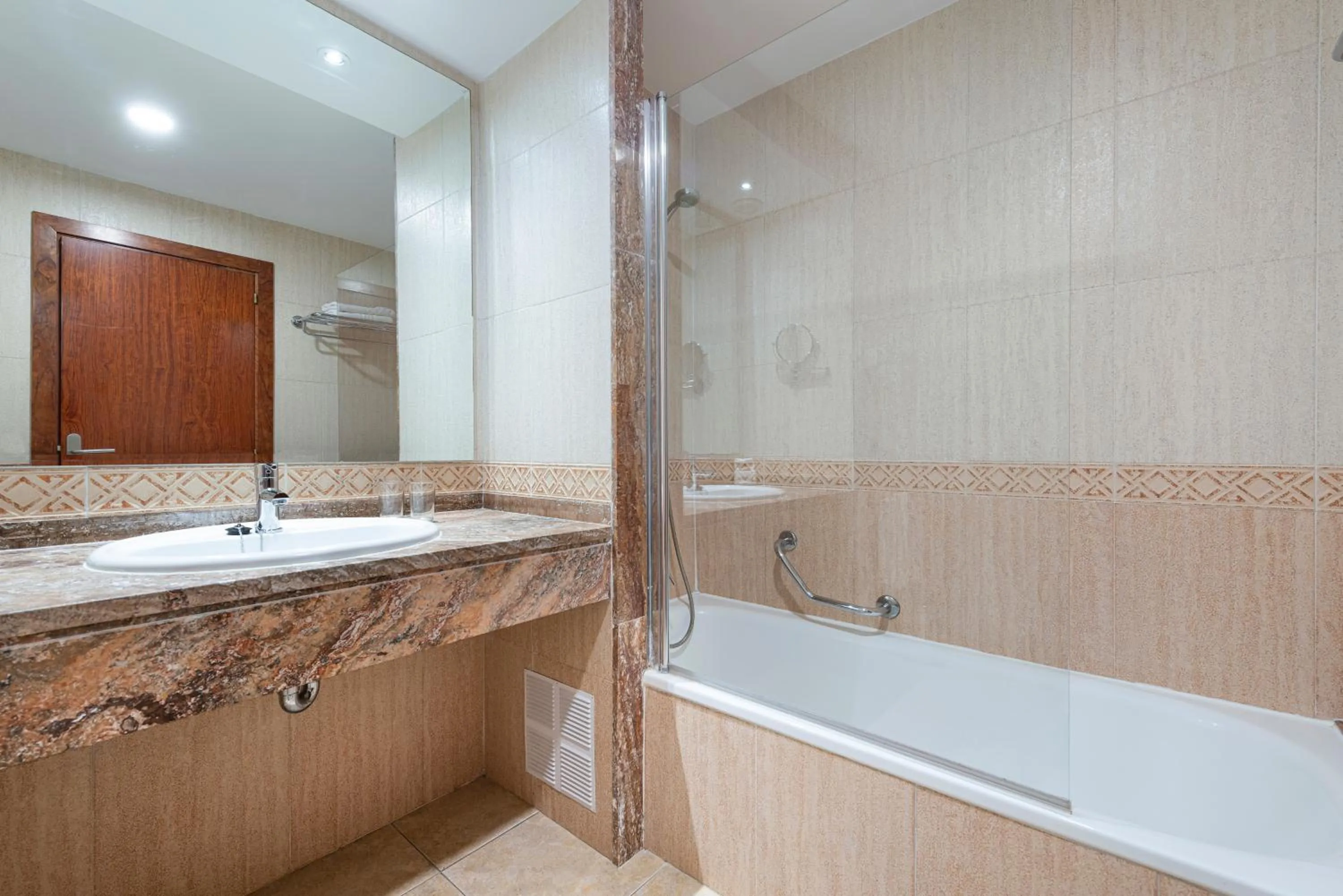 Bathroom in Can Picafort Palace