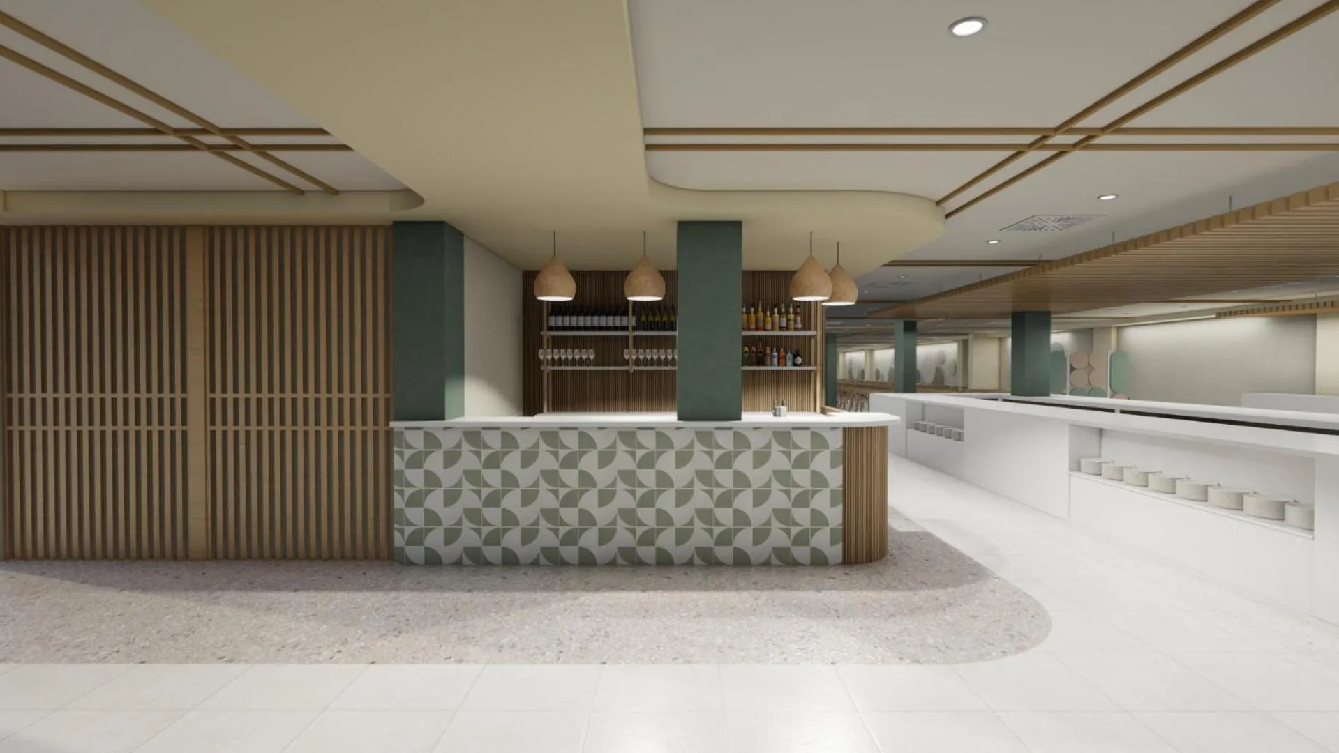 Dining area in Can Picafort Palace