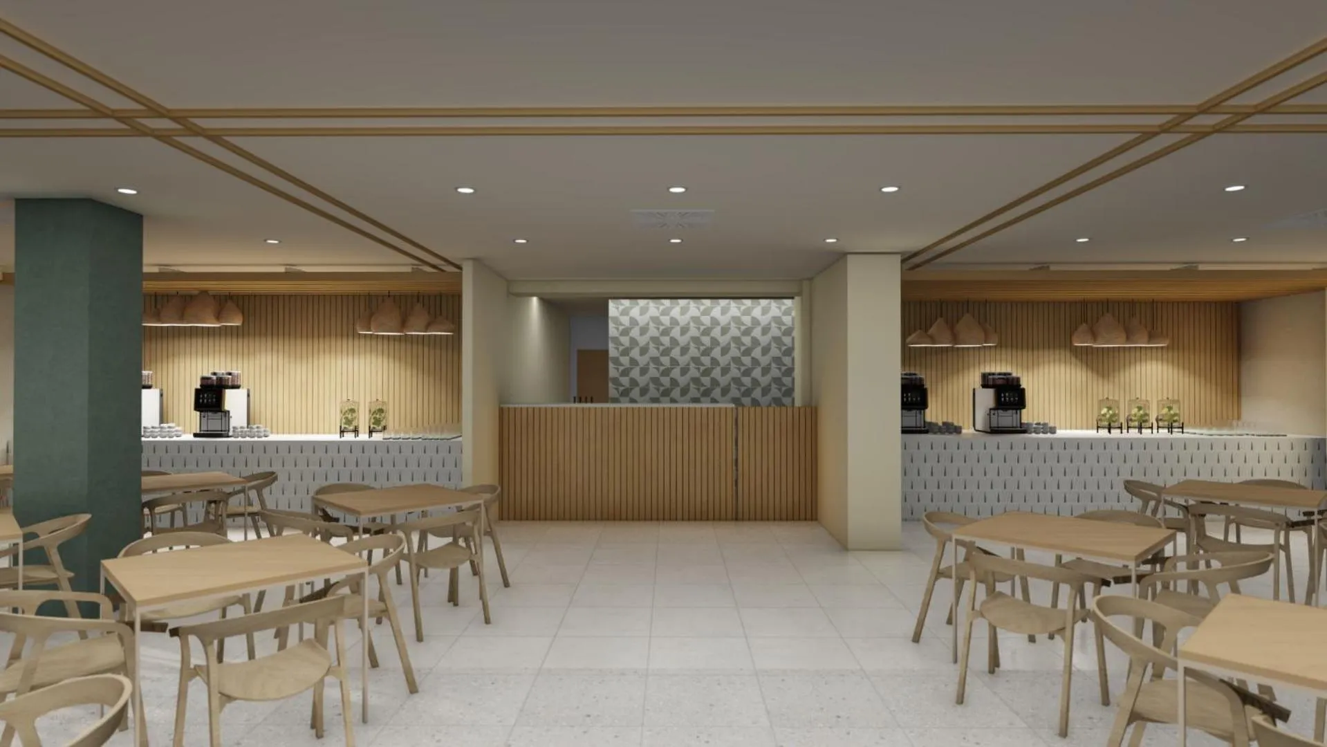 Dining area in Can Picafort Palace