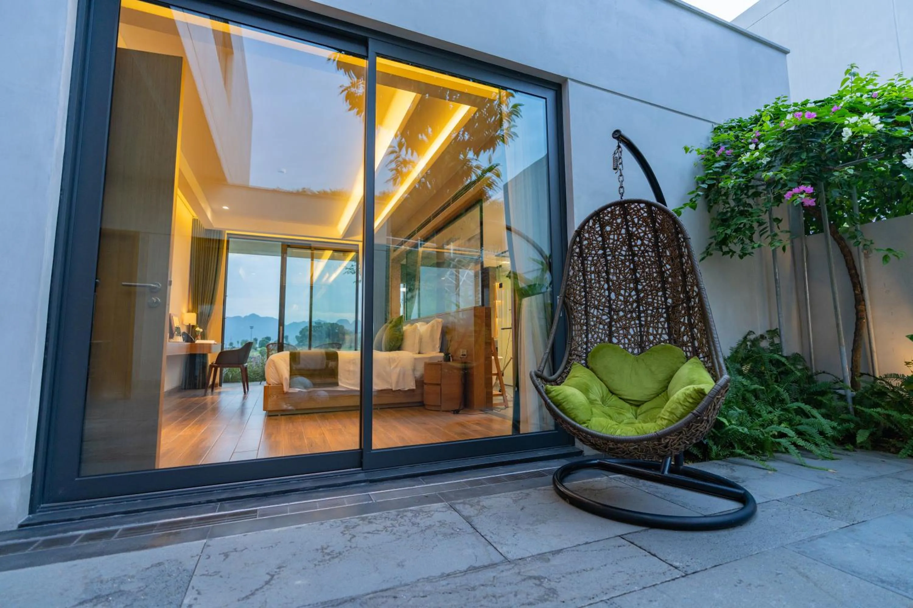 Patio in The Five Resort & Golf Hoang Gia Ninh Binh