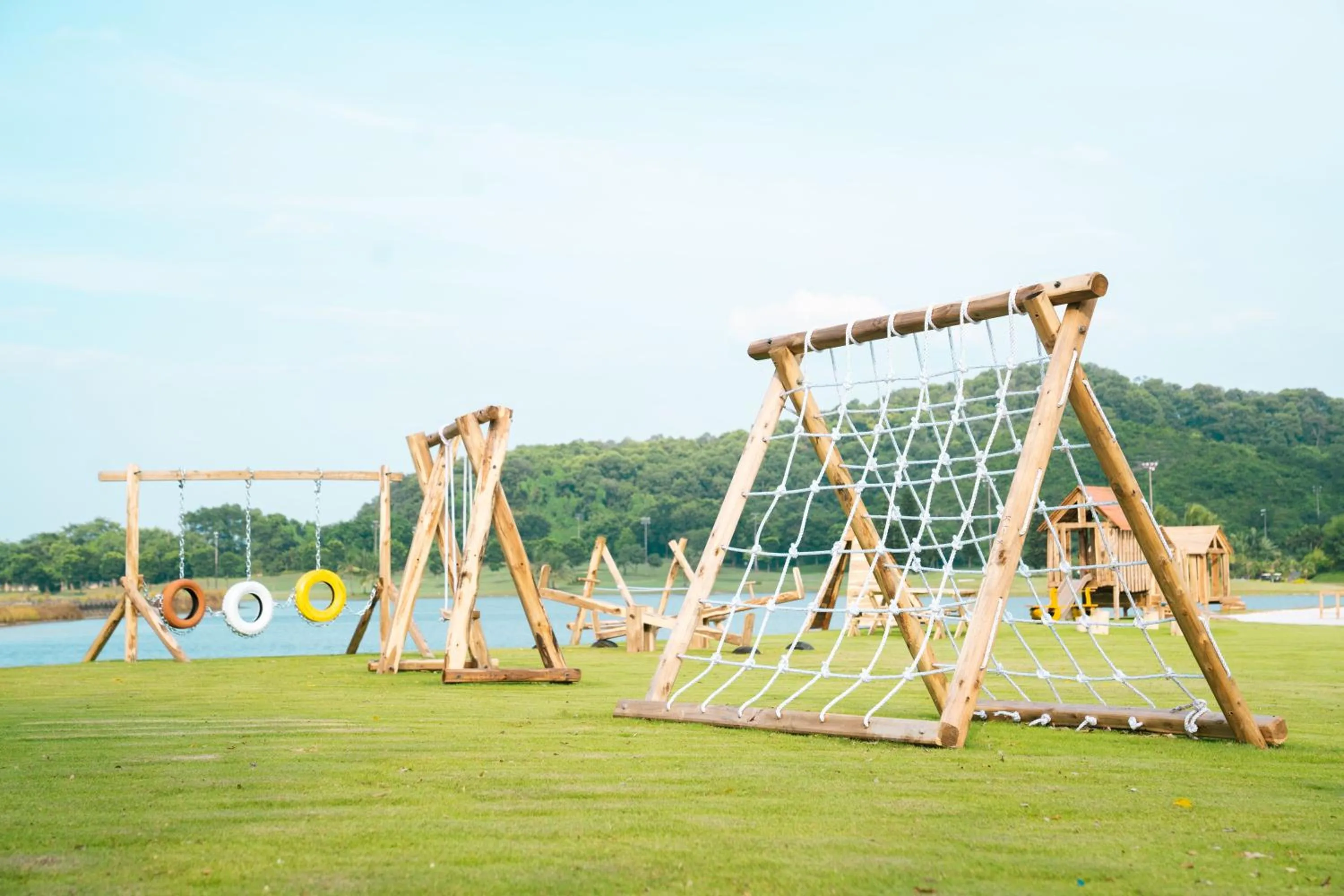 Children play ground in The Five Resort & Golf Hoang Gia Ninh Binh