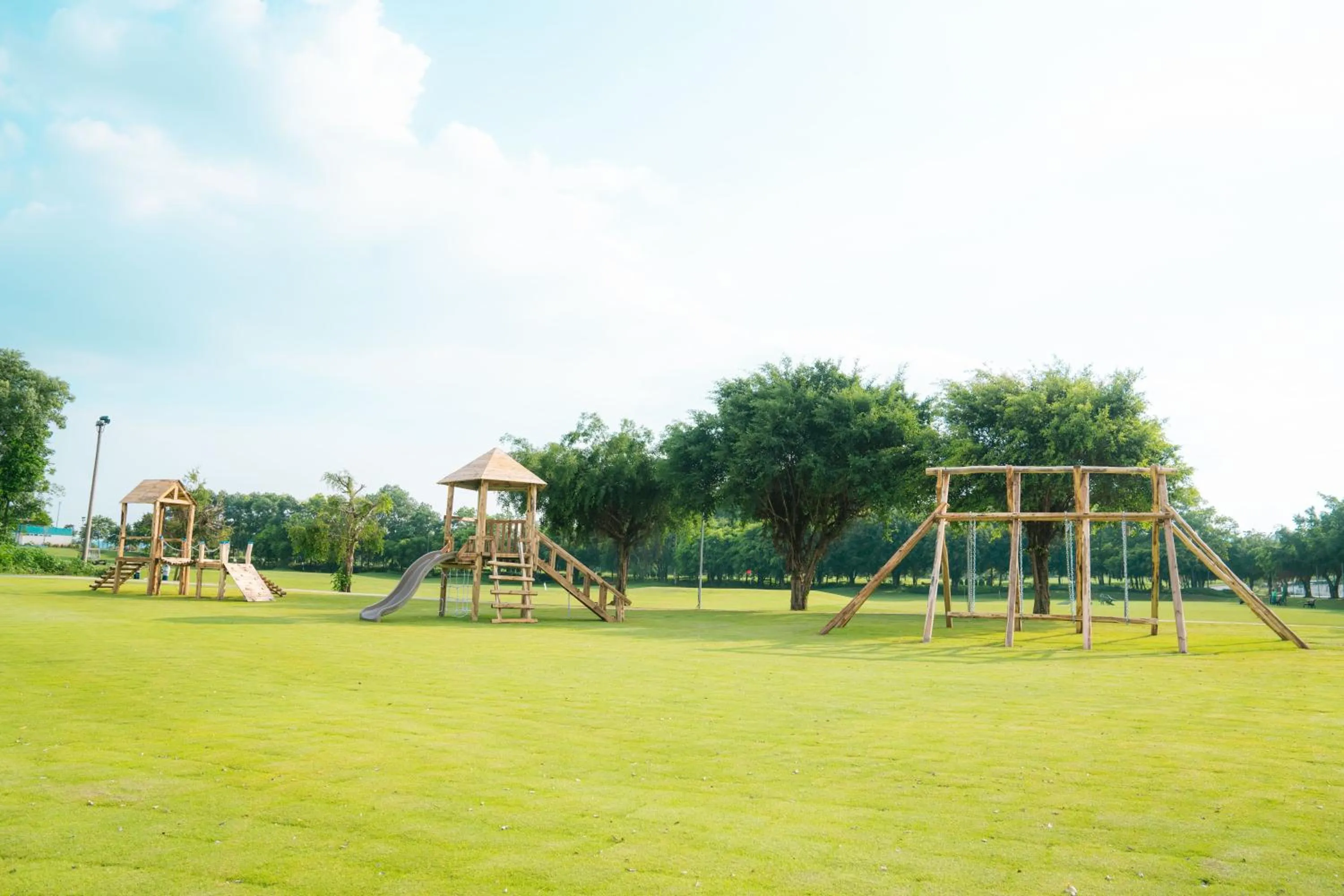 Children play ground in The Five Resort & Golf Hoang Gia Ninh Binh