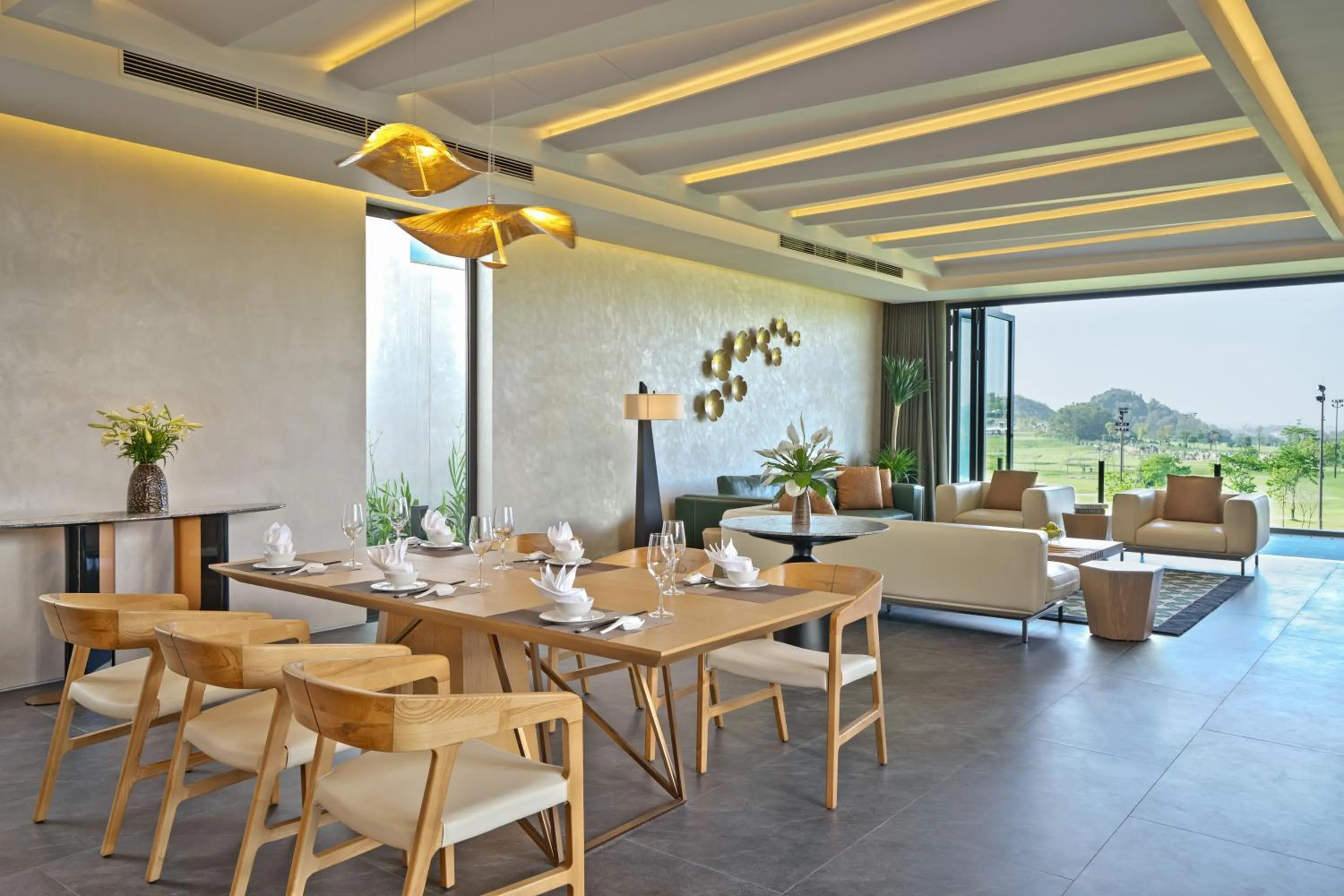 Living room in The Five Resort & Golf Hoang Gia Ninh Binh