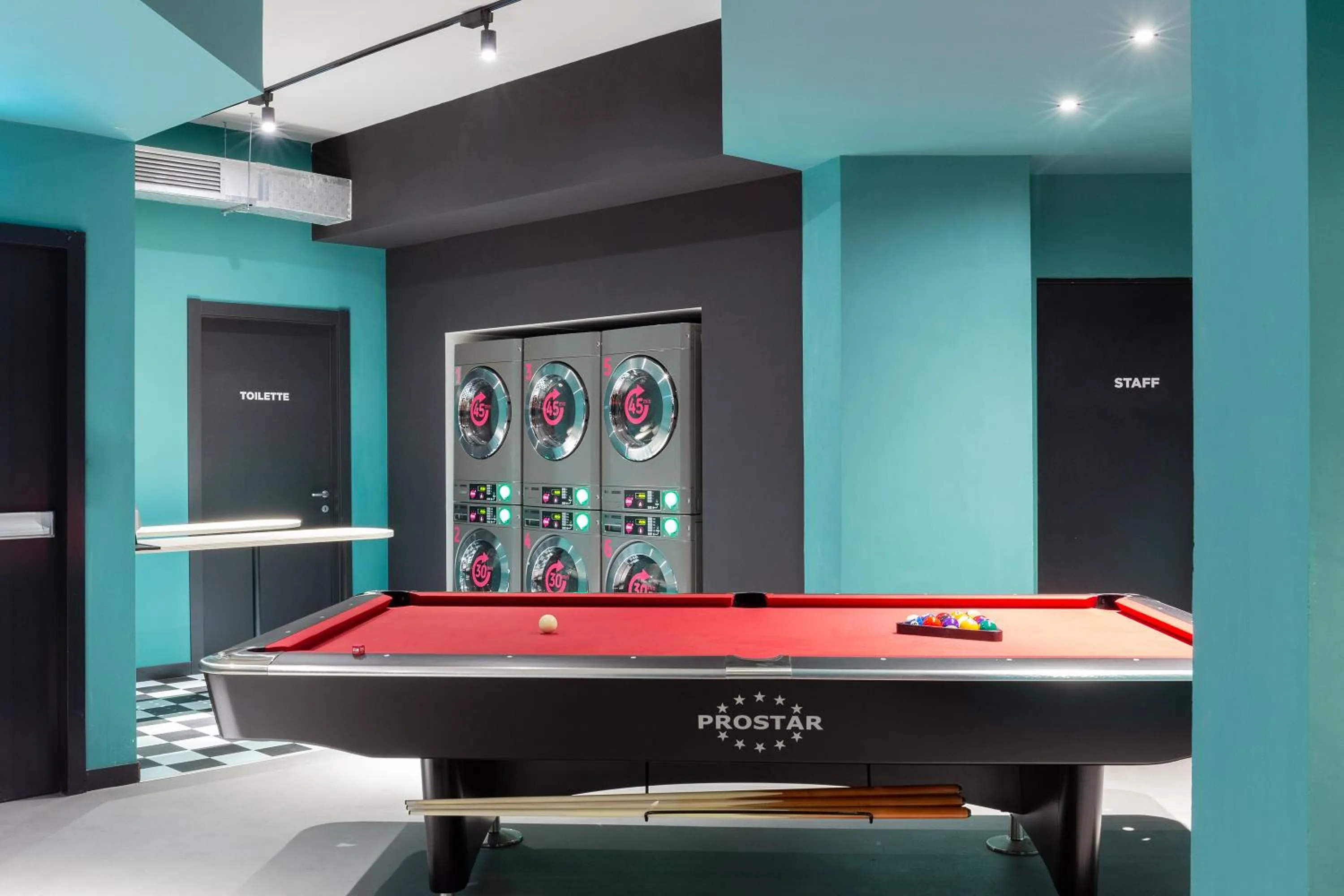 Billiard in CX Turin Vanchiglia