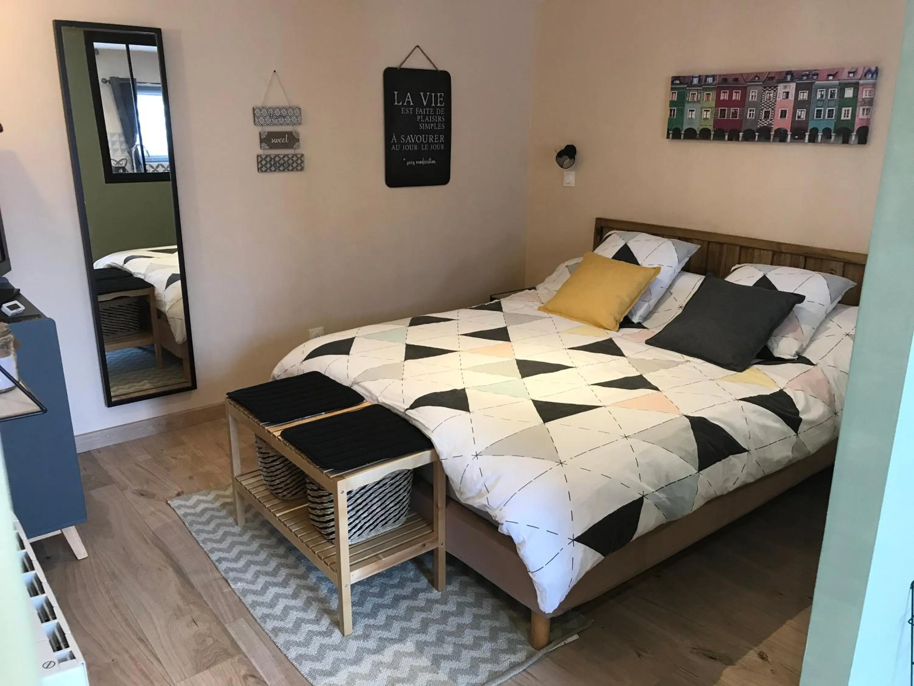 Bed in Au Domaine Fresnois