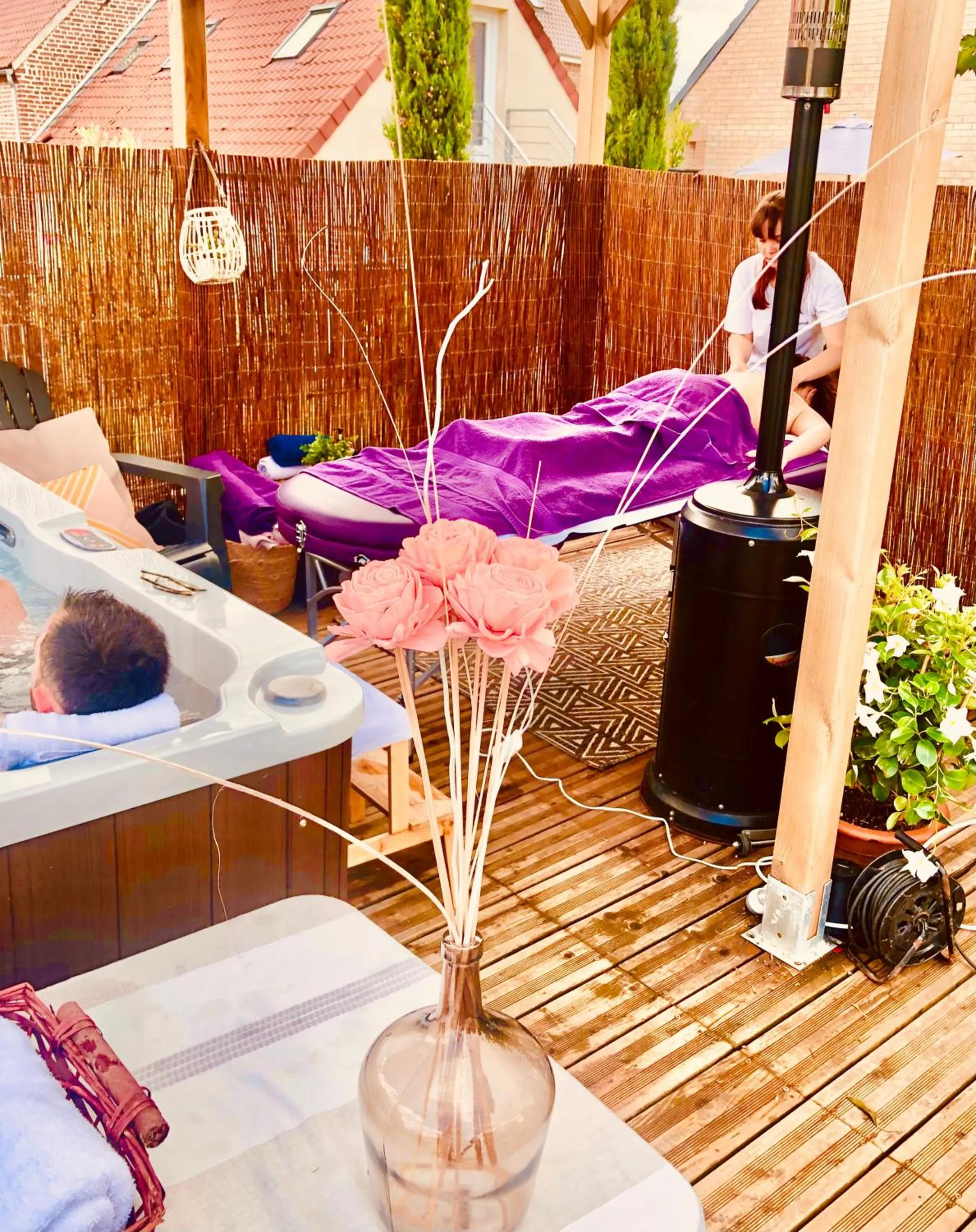 Bed in Au Domaine Fresnois