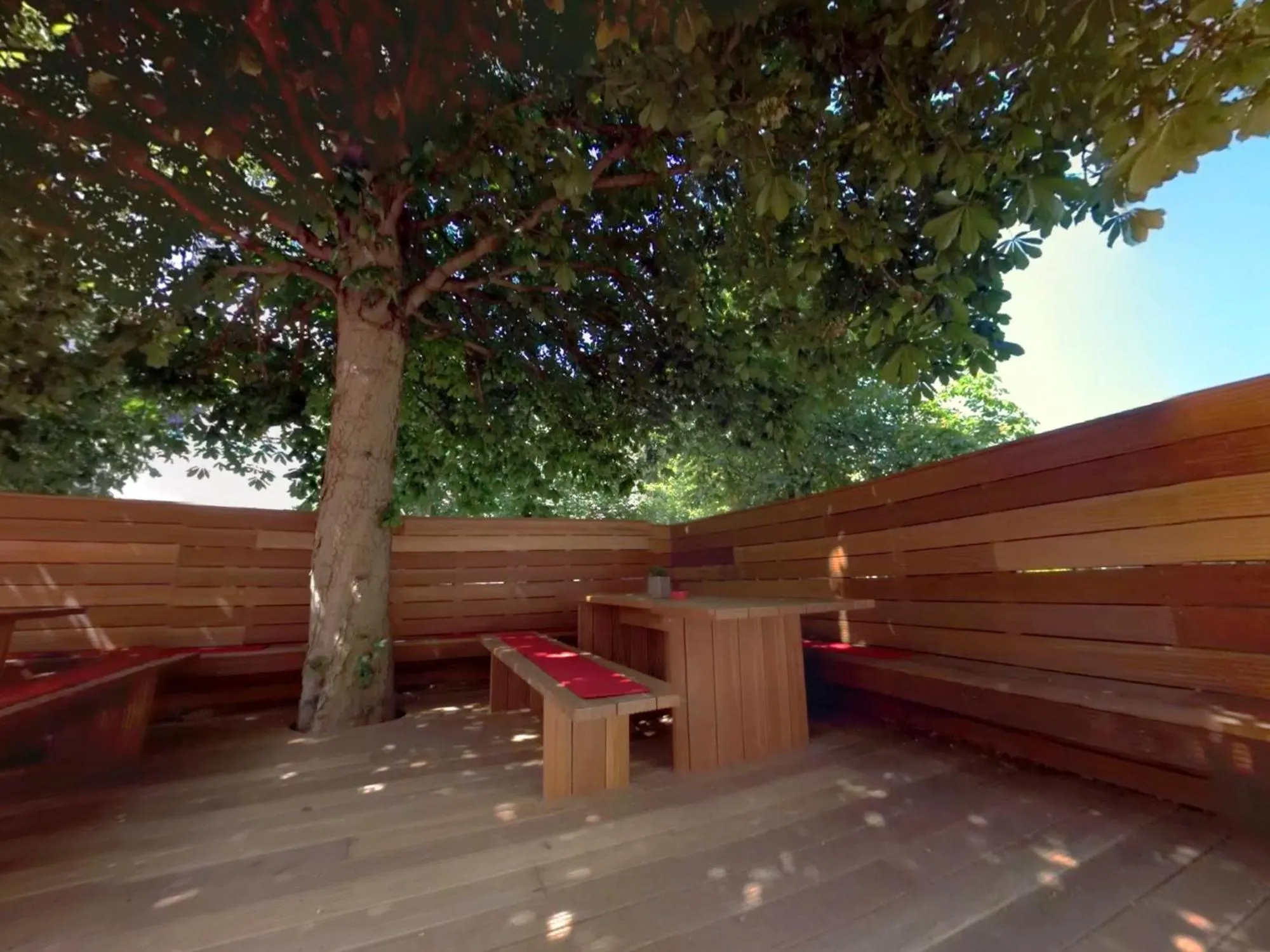 Patio in Hotel zum Ritter