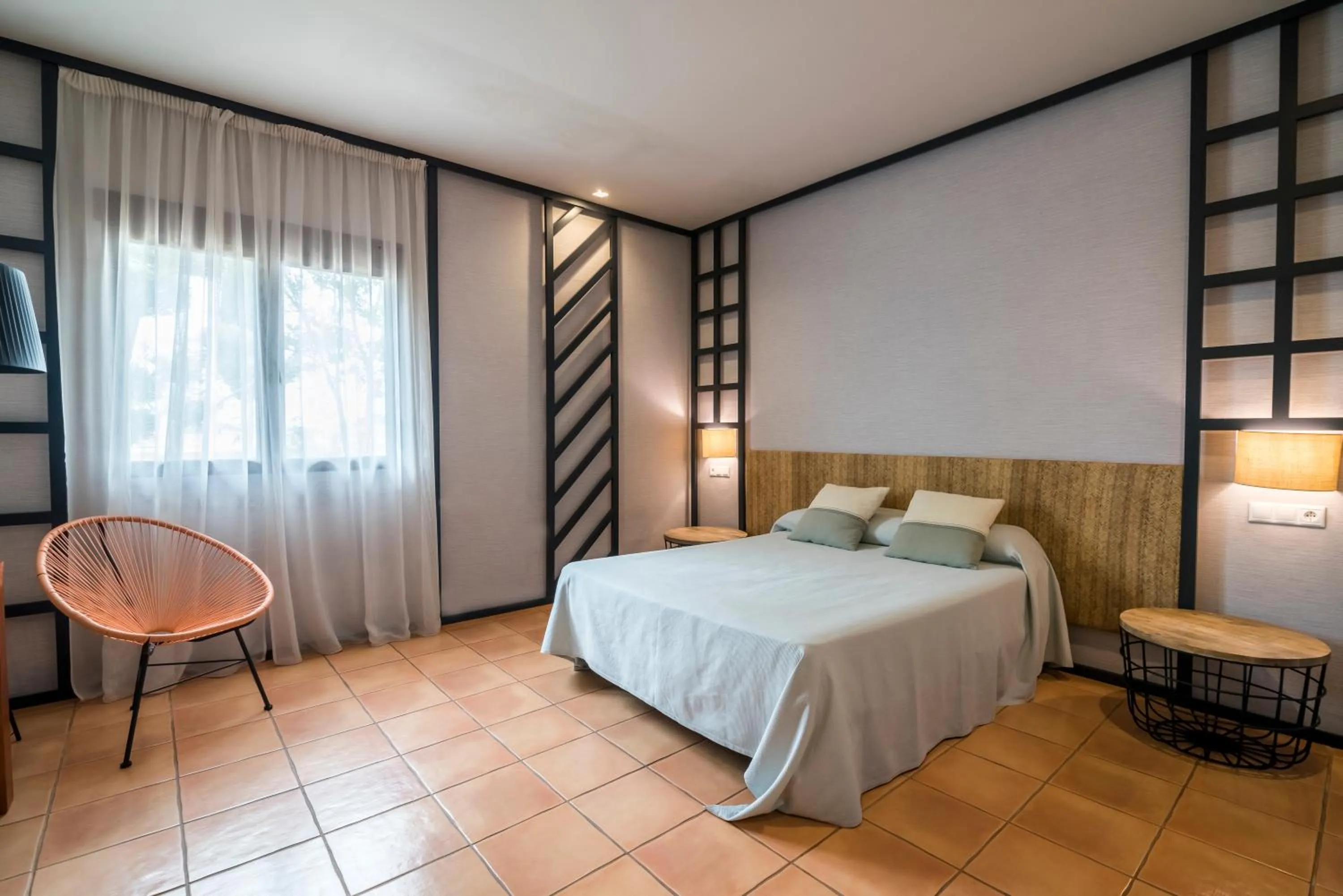 Bed in Hotel El Coto De Quevedo