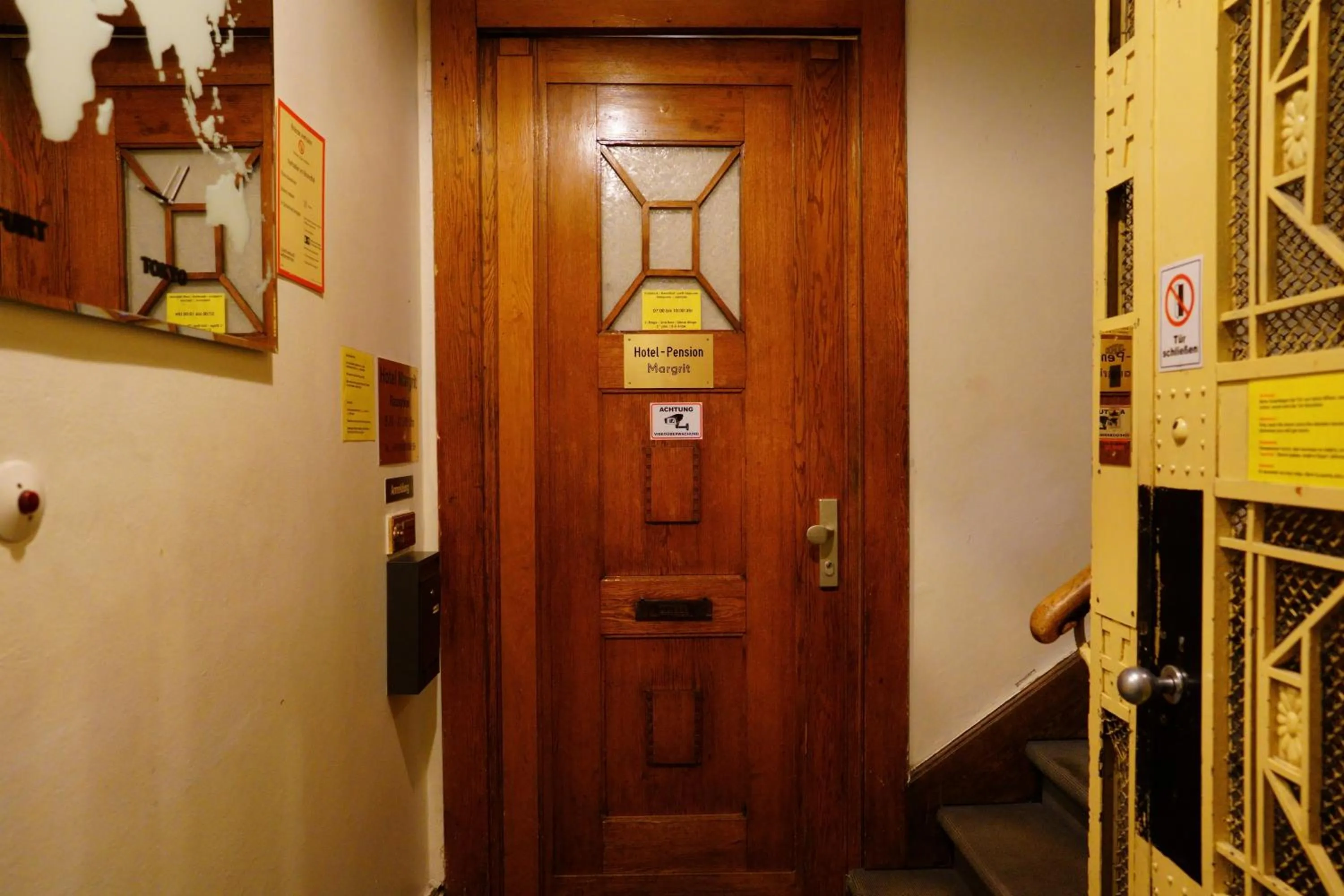 Lobby or reception in Hotel Margrit