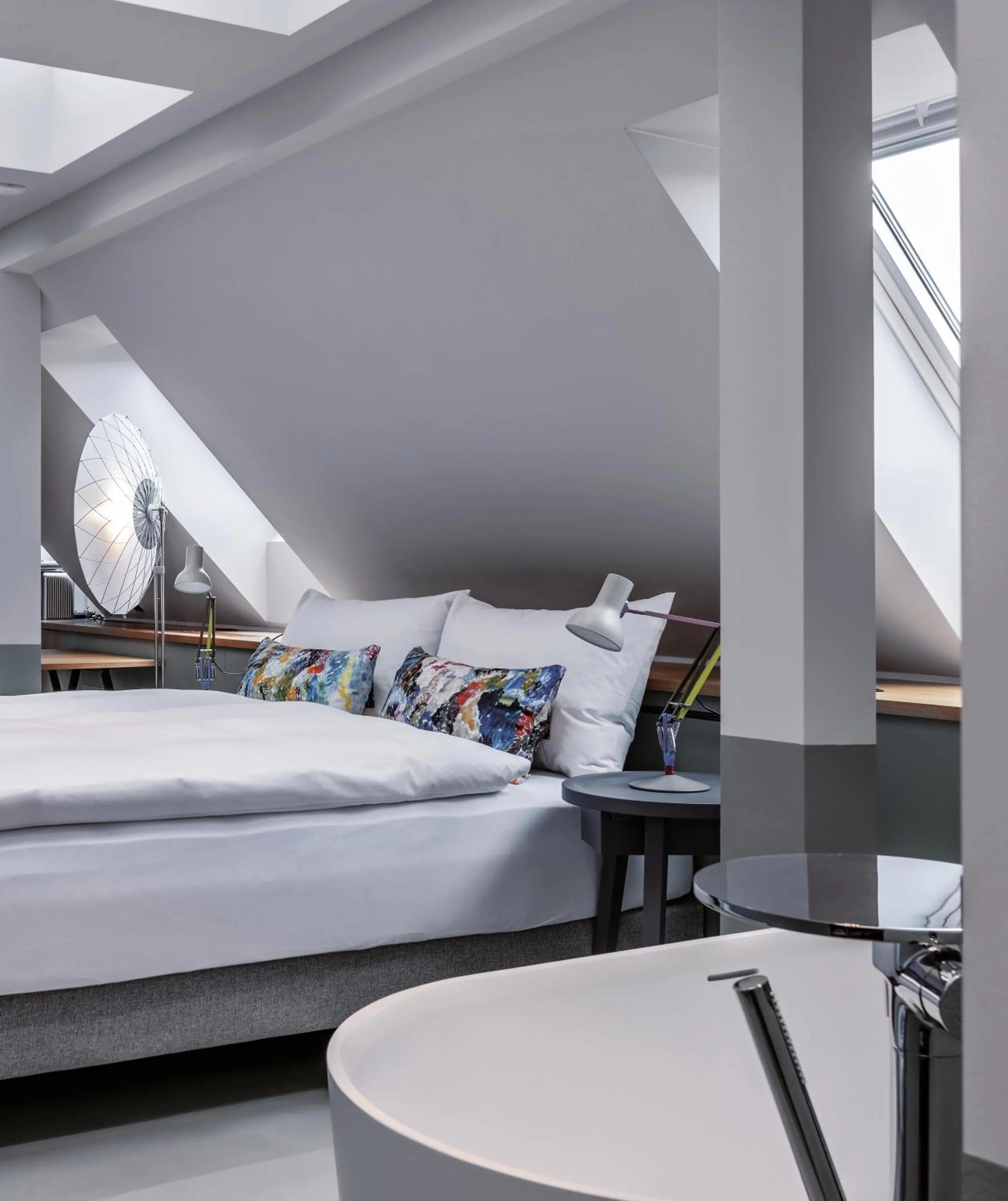 Bed in Sorell Boutique-Hotel City Weissenstein St Gallen