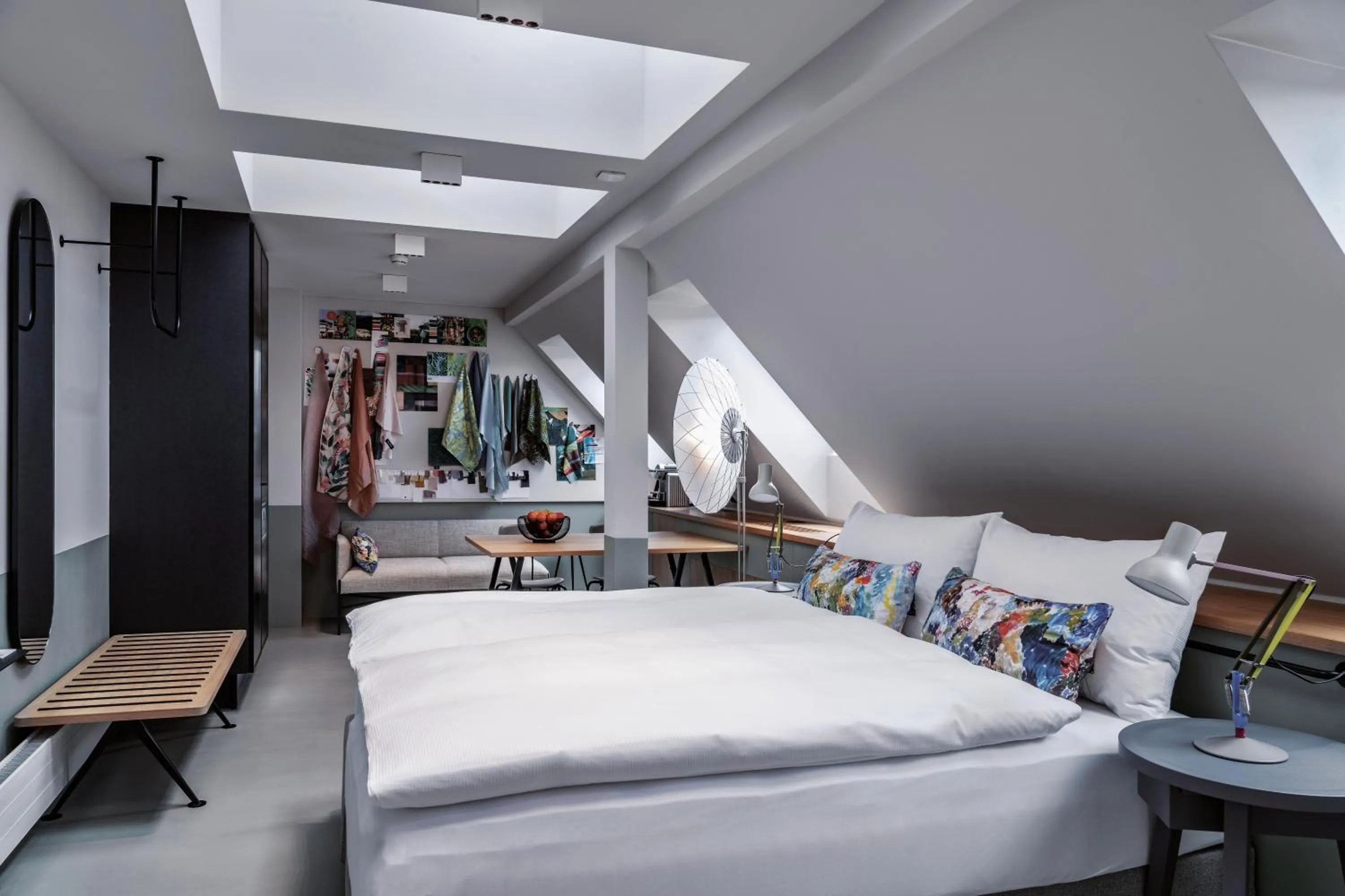 Bed in Sorell Boutique-Hotel City Weissenstein St Gallen