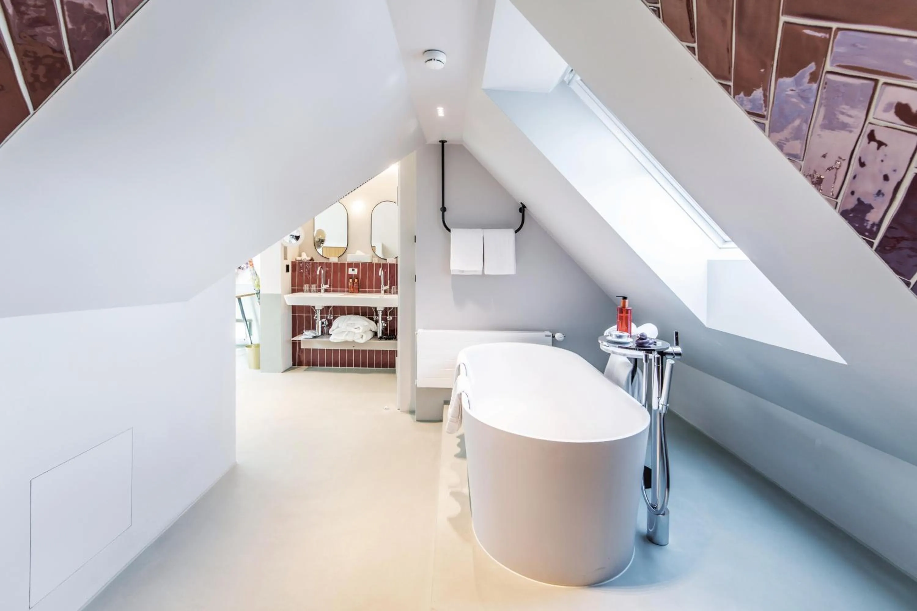 Shower, Bed in Sorell Boutique-Hotel City Weissenstein St Gallen