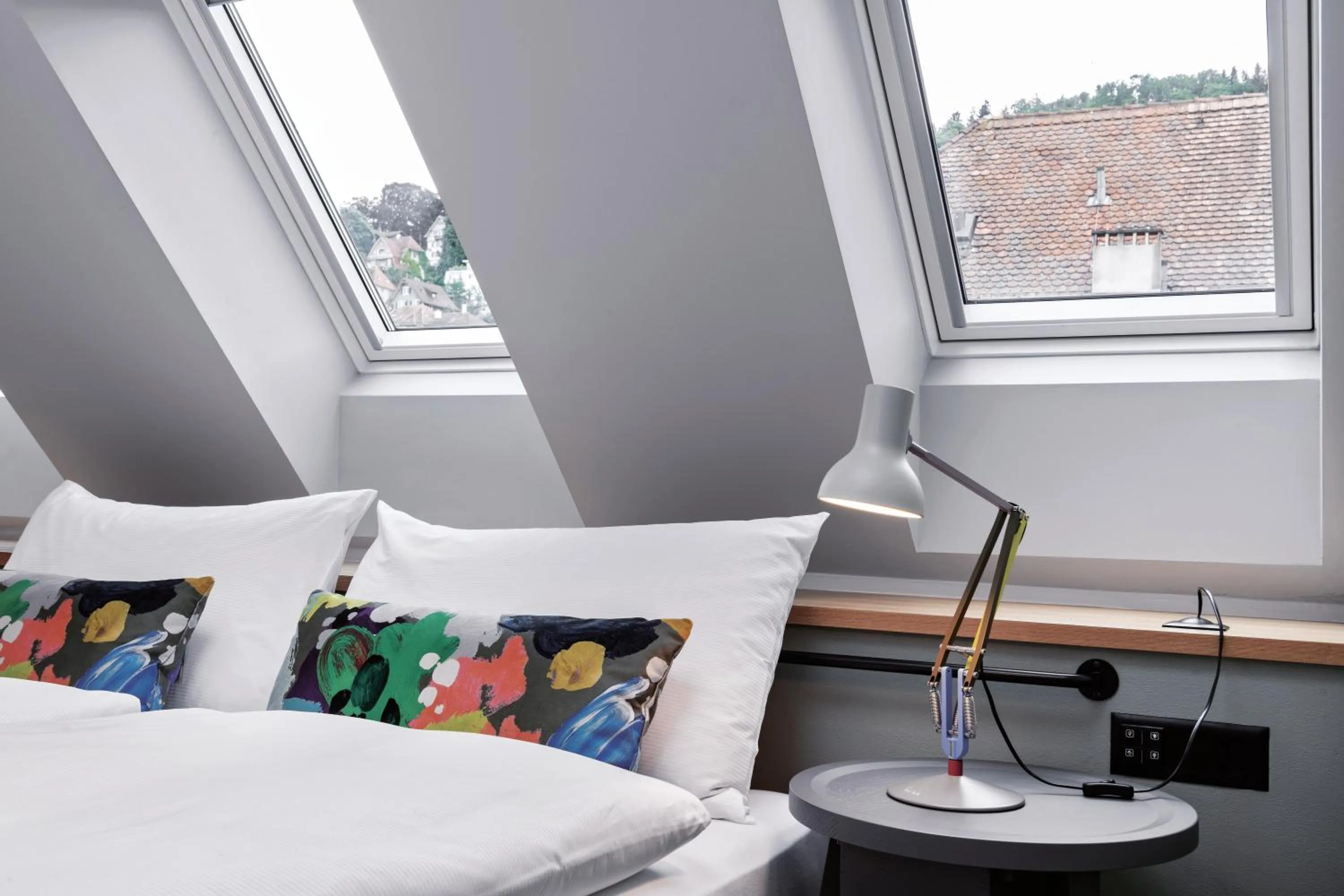 Bed in Sorell Boutique-Hotel City Weissenstein St Gallen