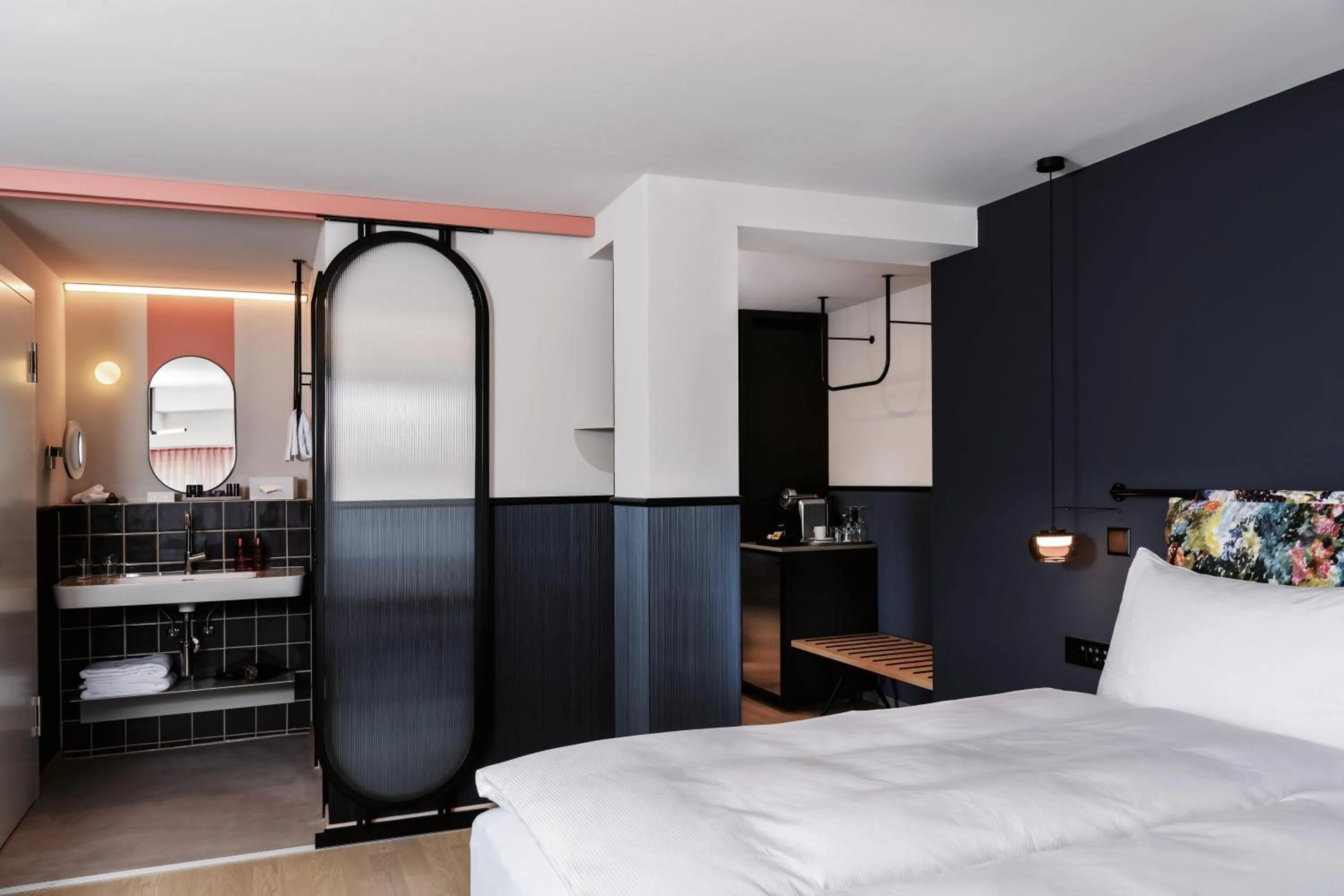 Bed in Sorell Boutique-Hotel City Weissenstein St Gallen
