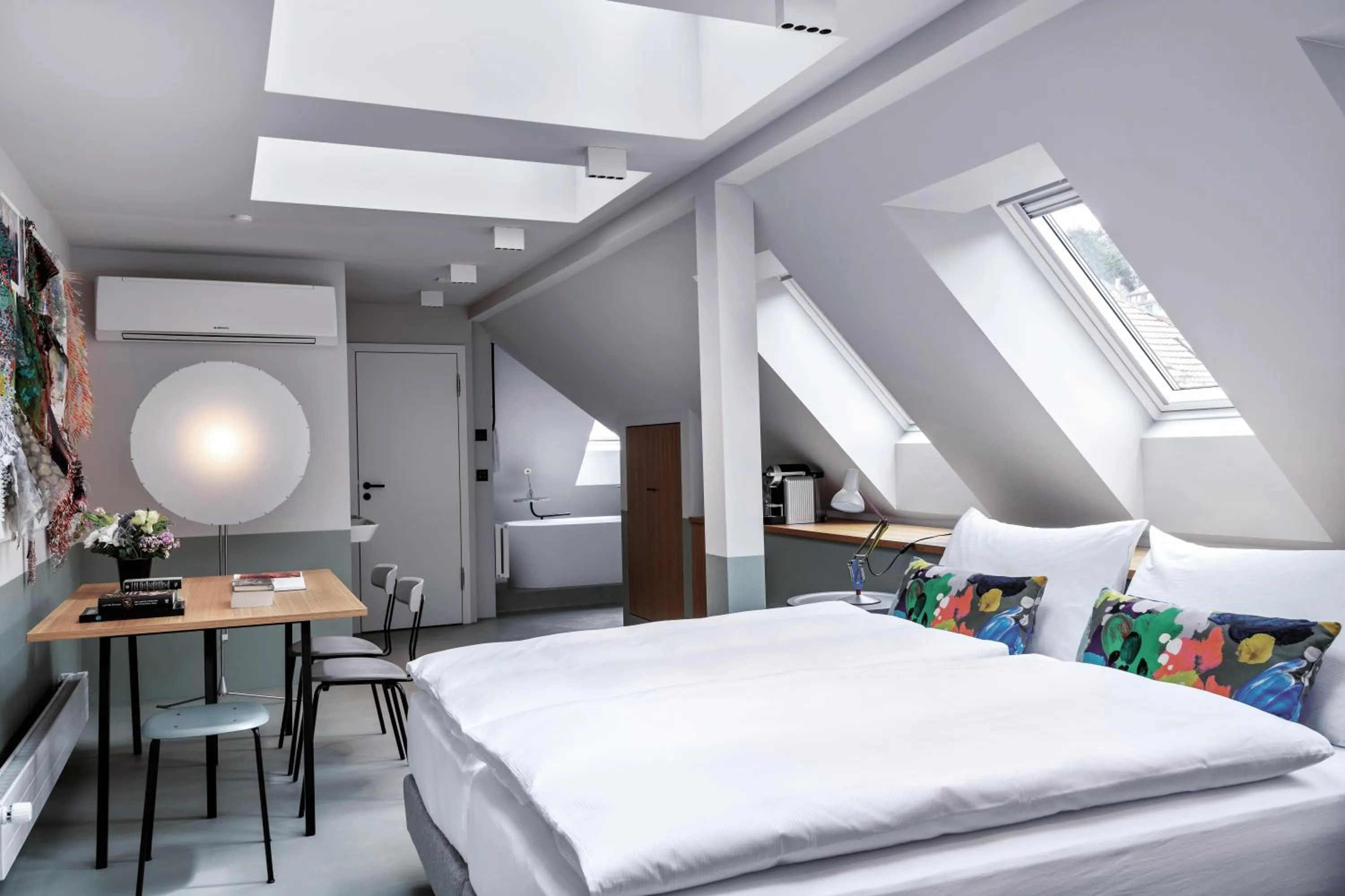 Bed in Sorell Boutique-Hotel City Weissenstein St Gallen