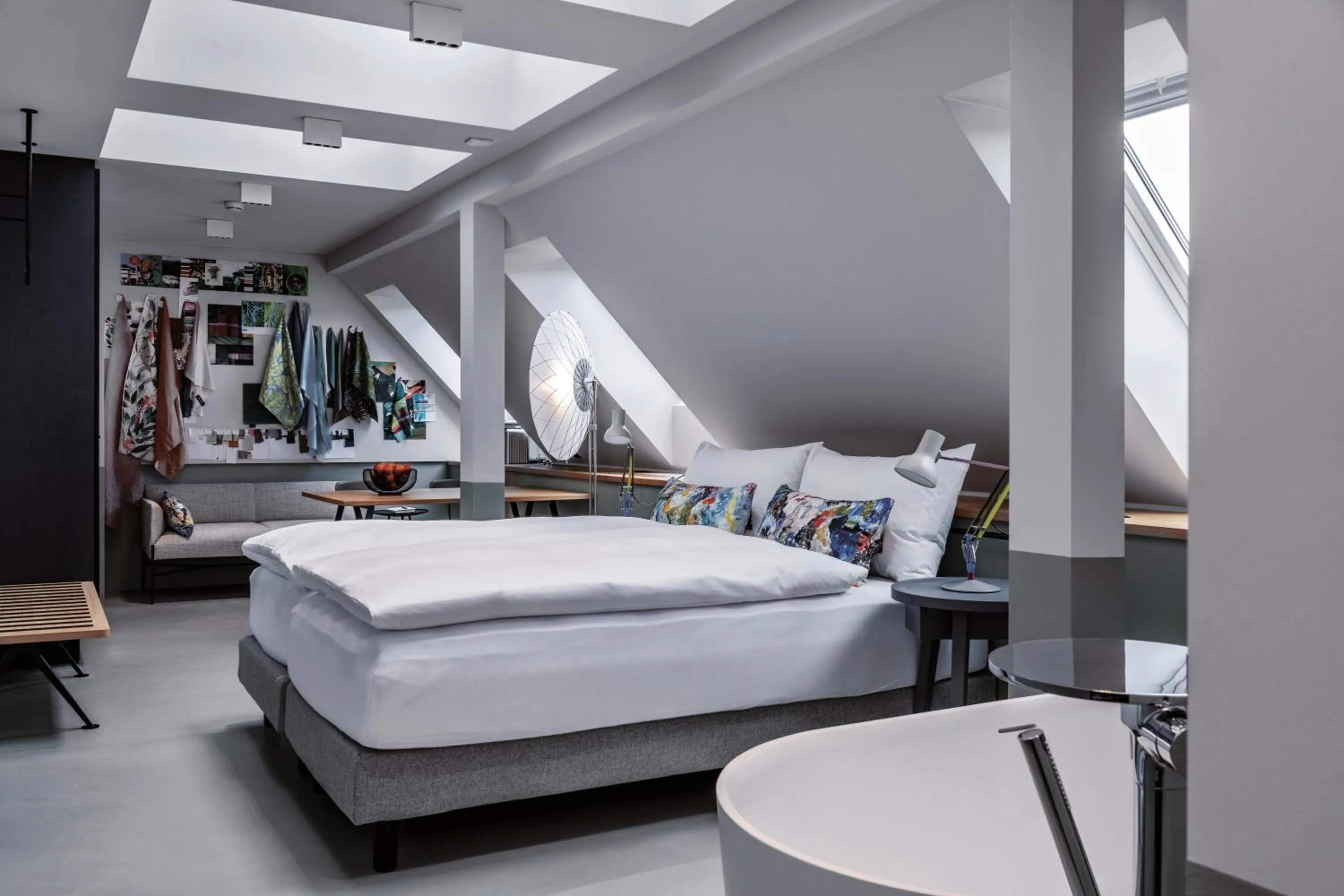 Bed in Sorell Boutique-Hotel City Weissenstein St Gallen