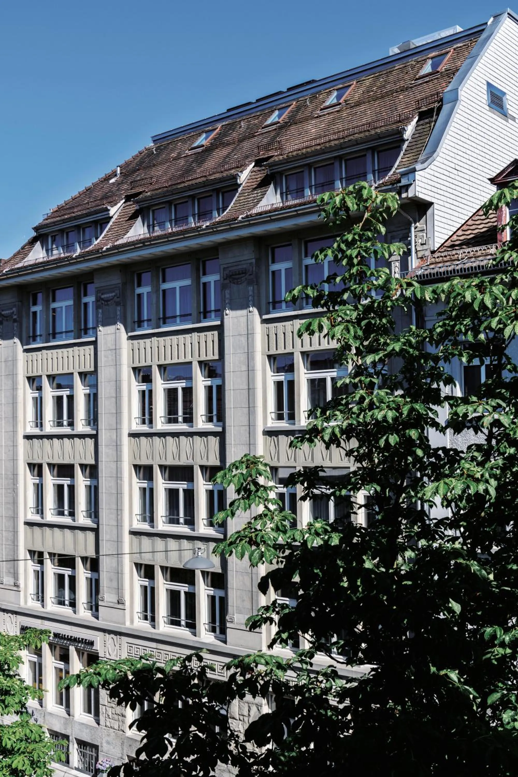 Property building in Sorell Boutique-Hotel City Weissenstein St Gallen