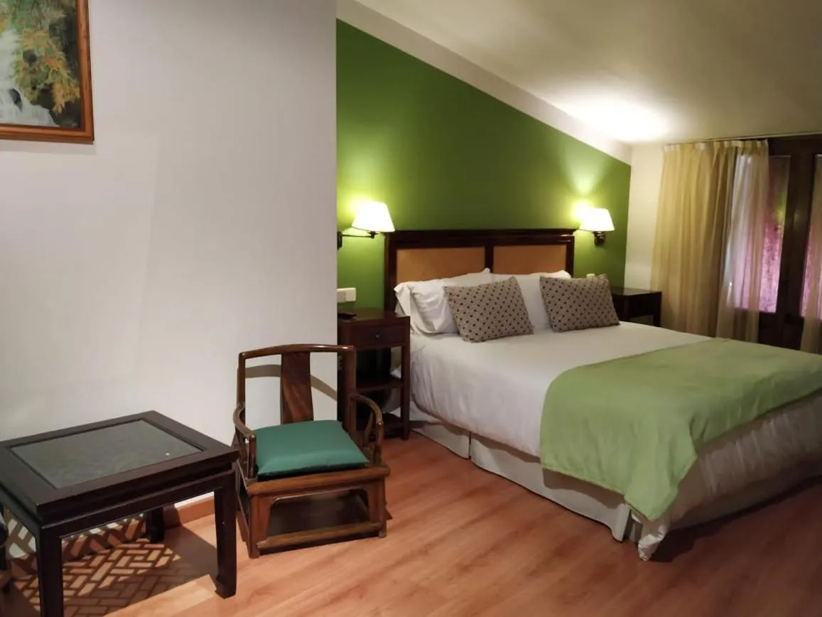 Bed in Hotel Palaterna