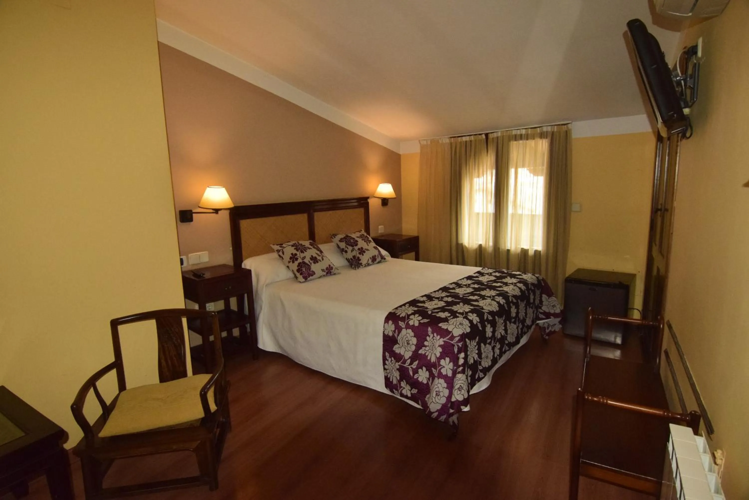 Bed in Hotel Palaterna