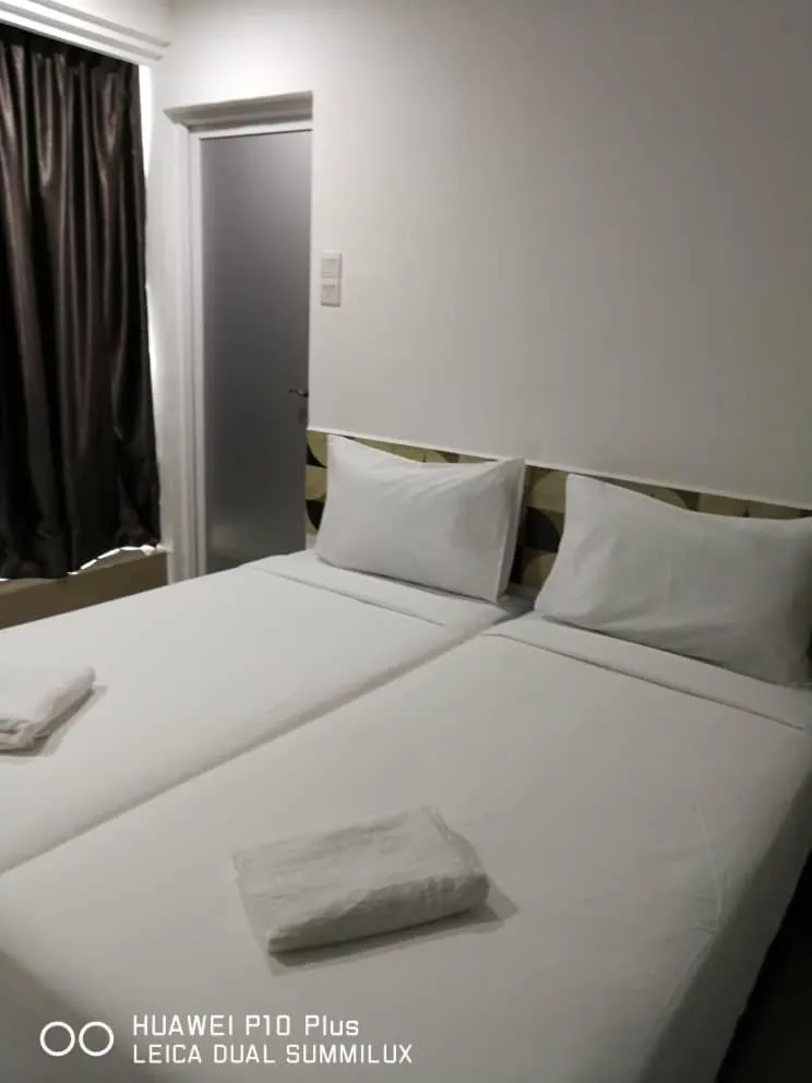 Bed in Grand Bagan Hotel