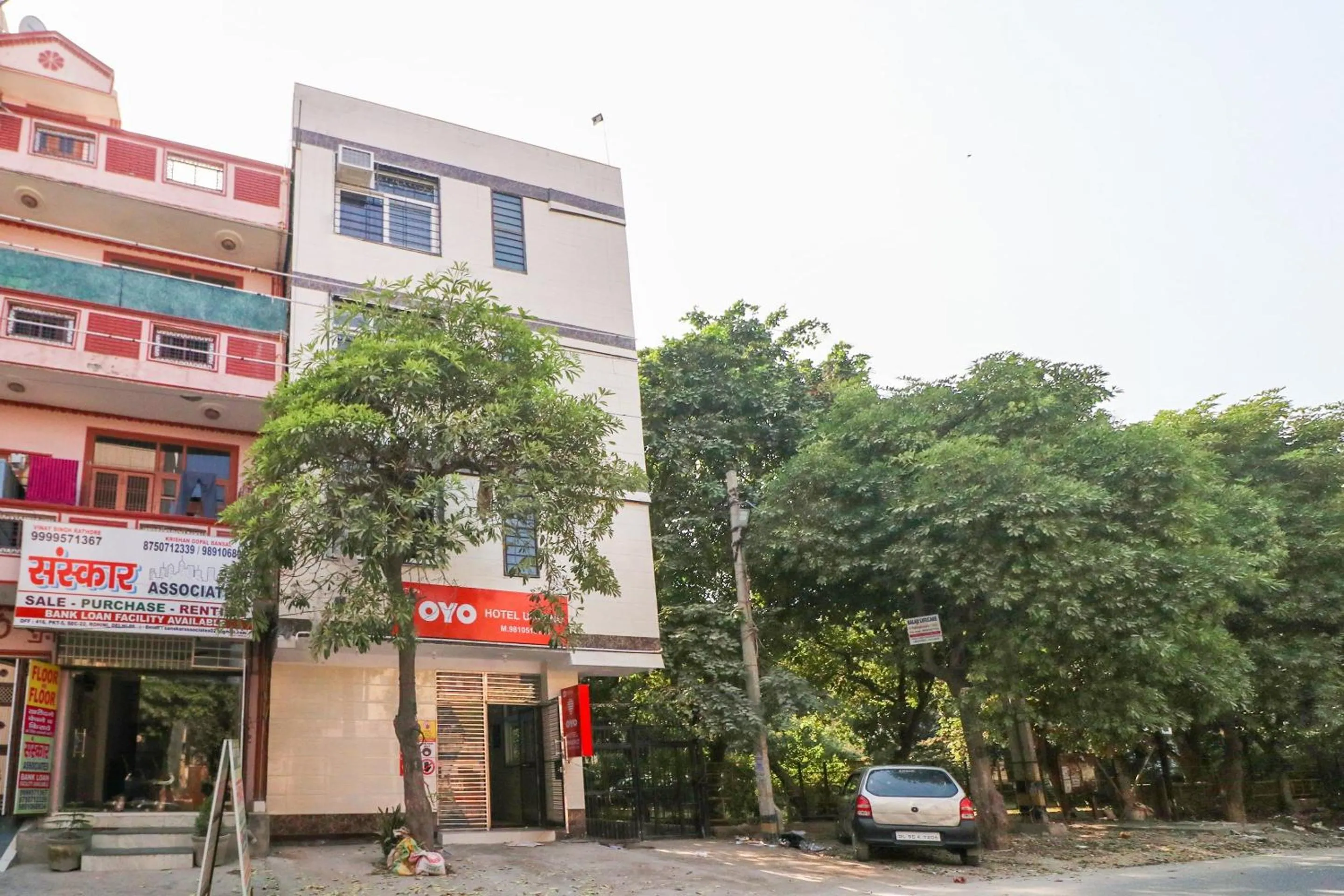 Facade/entrance in Hotel O Unwind