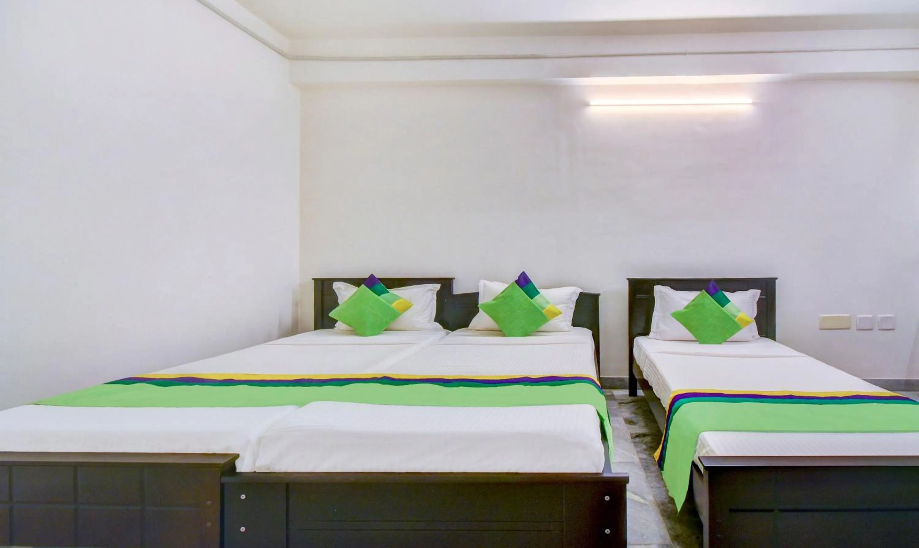 Bedroom, Bed in Treebo Eco Stay Nandanam
