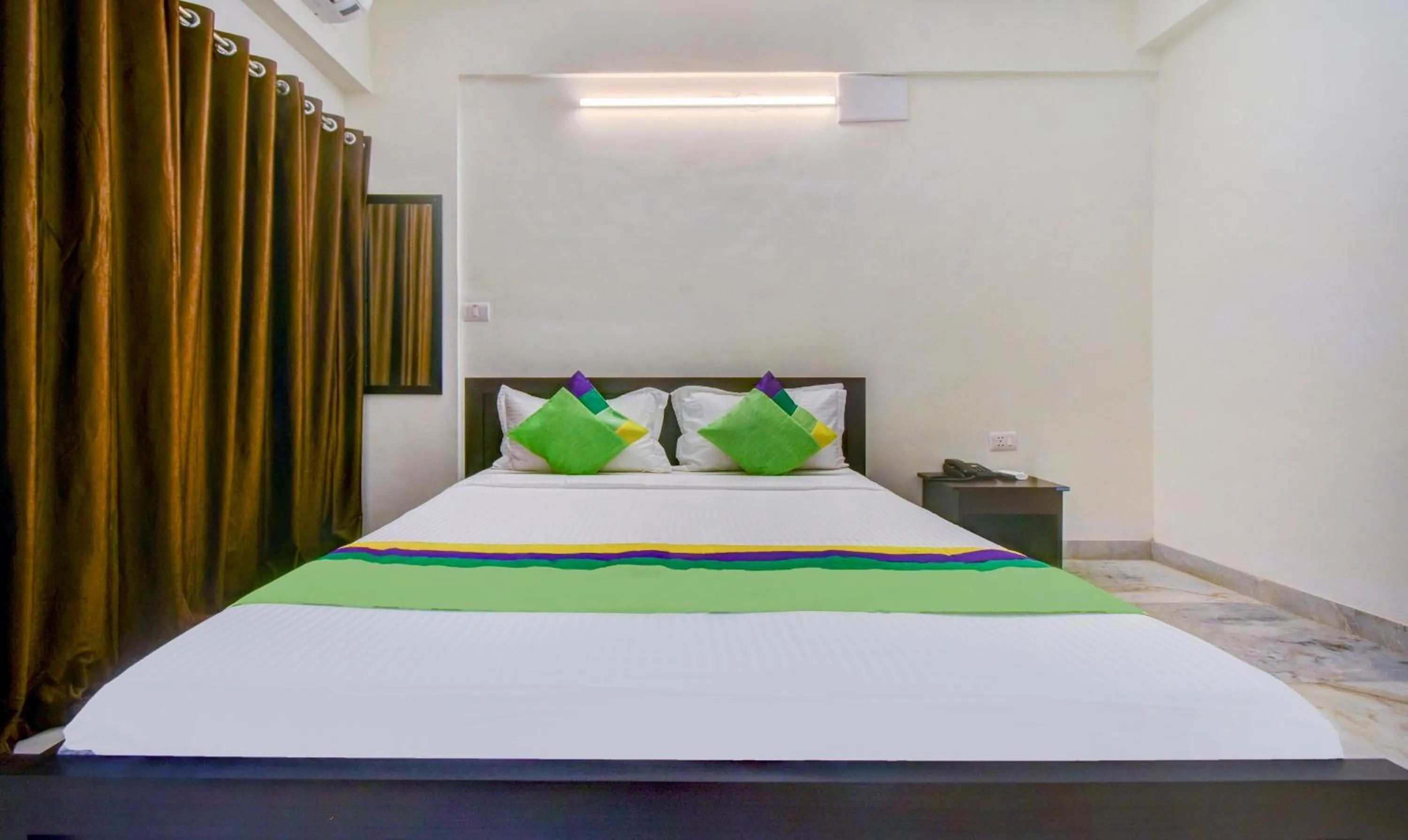 Bedroom, Bed in Treebo Eco Stay Nandanam