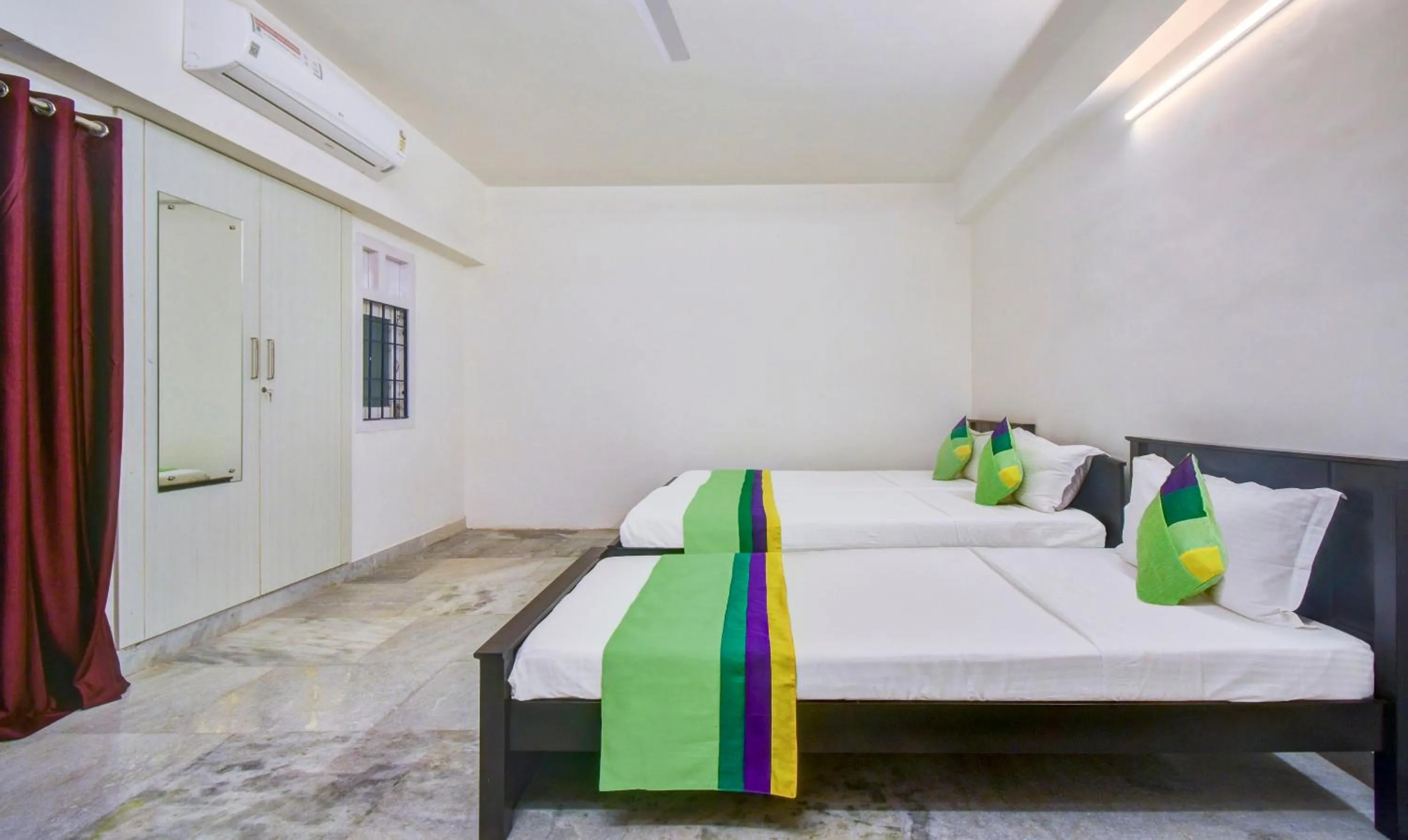 Bedroom, Bed in Treebo Eco Stay Nandanam