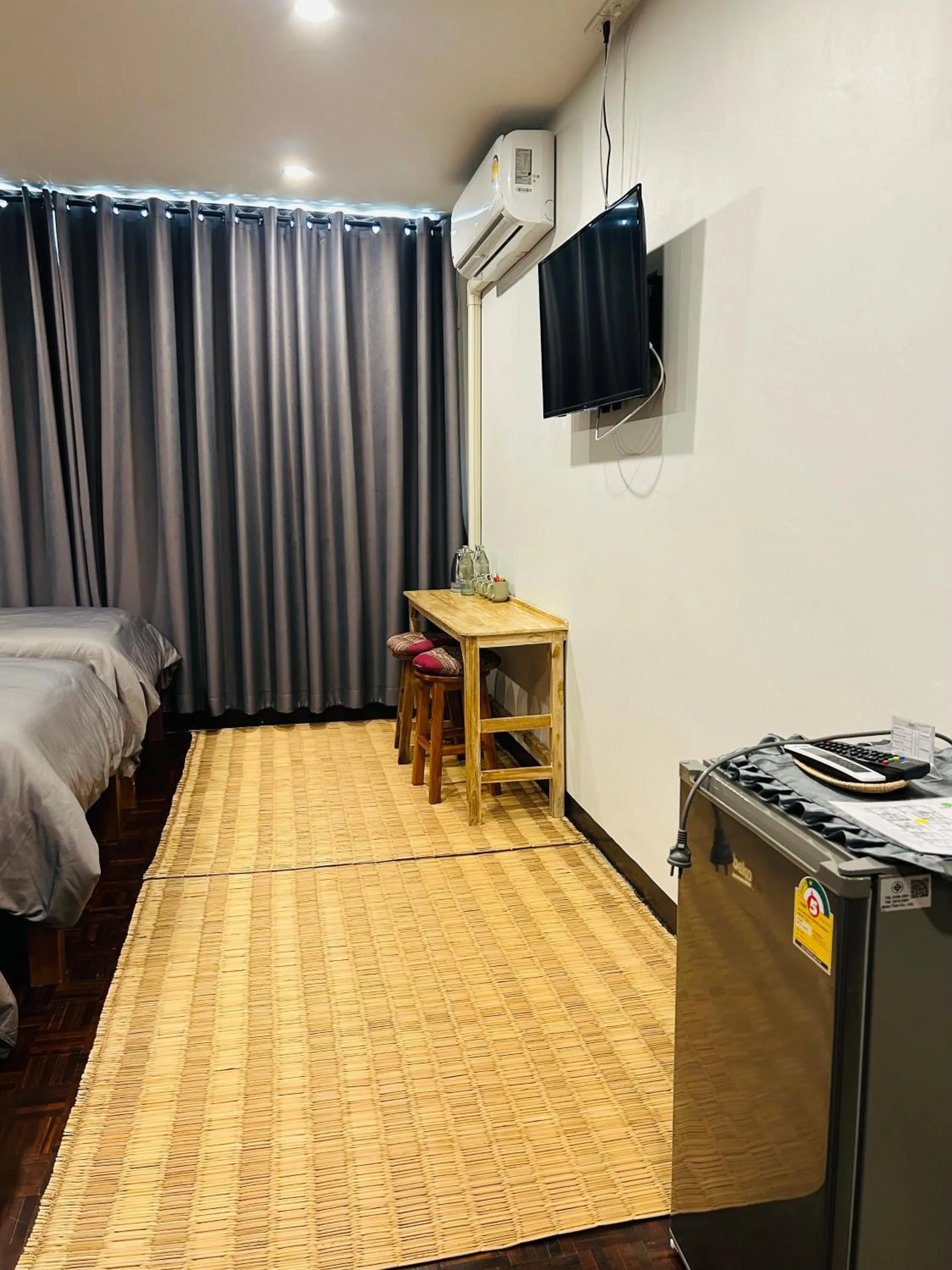 Bed in Chern Chiangmai Boutique Hotel