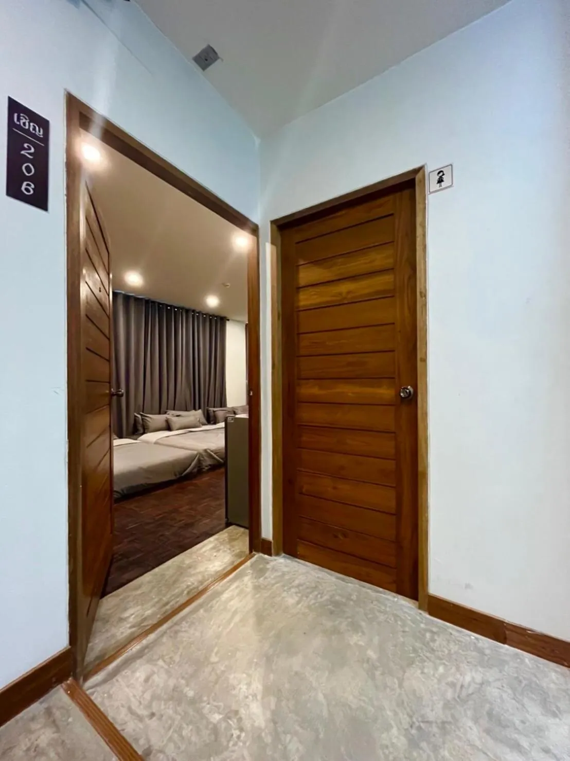 Photo of the whole room, Bed in Chern Chiangmai Boutique Hotel