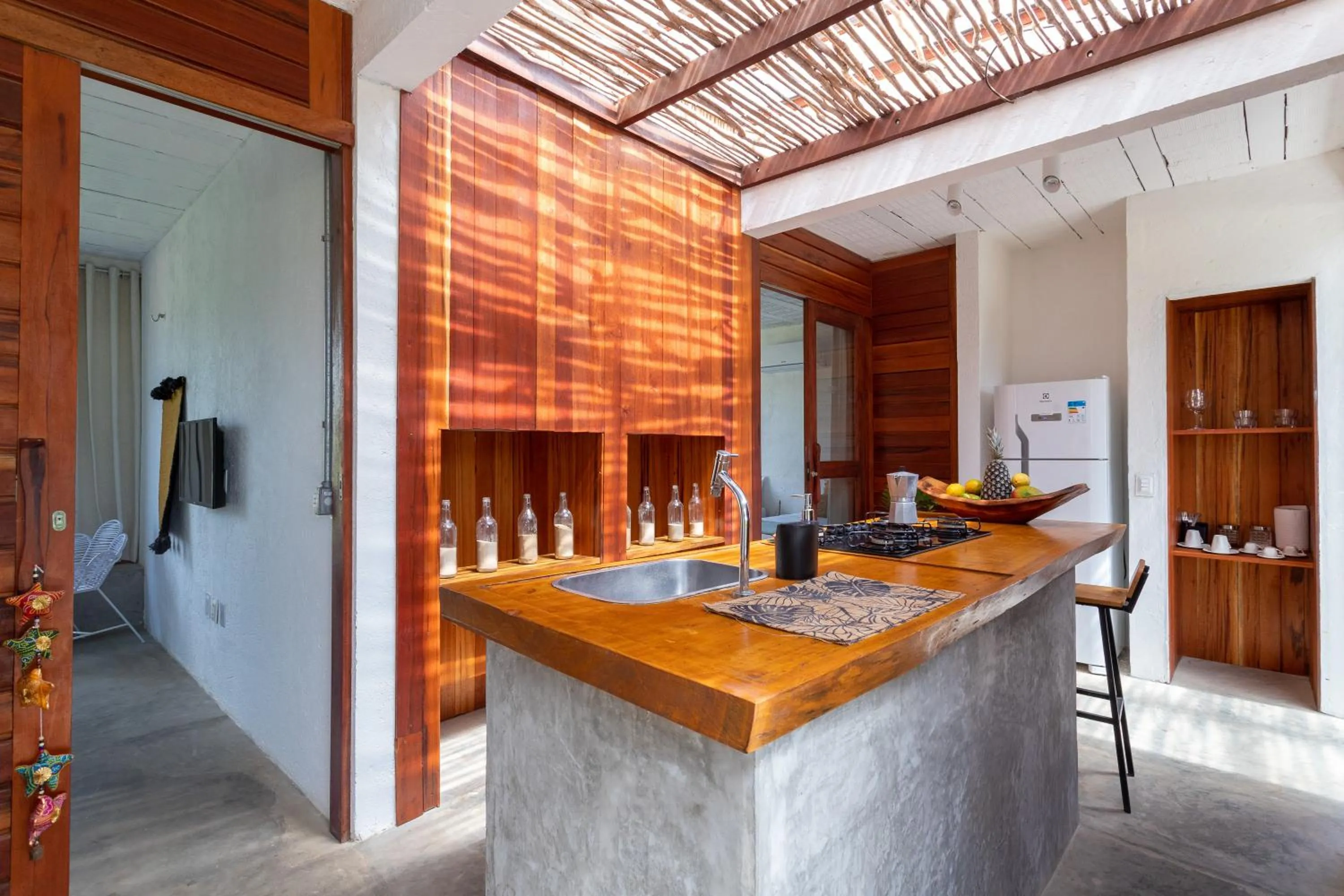 Kitchen or kitchenette in Villa Siriguela