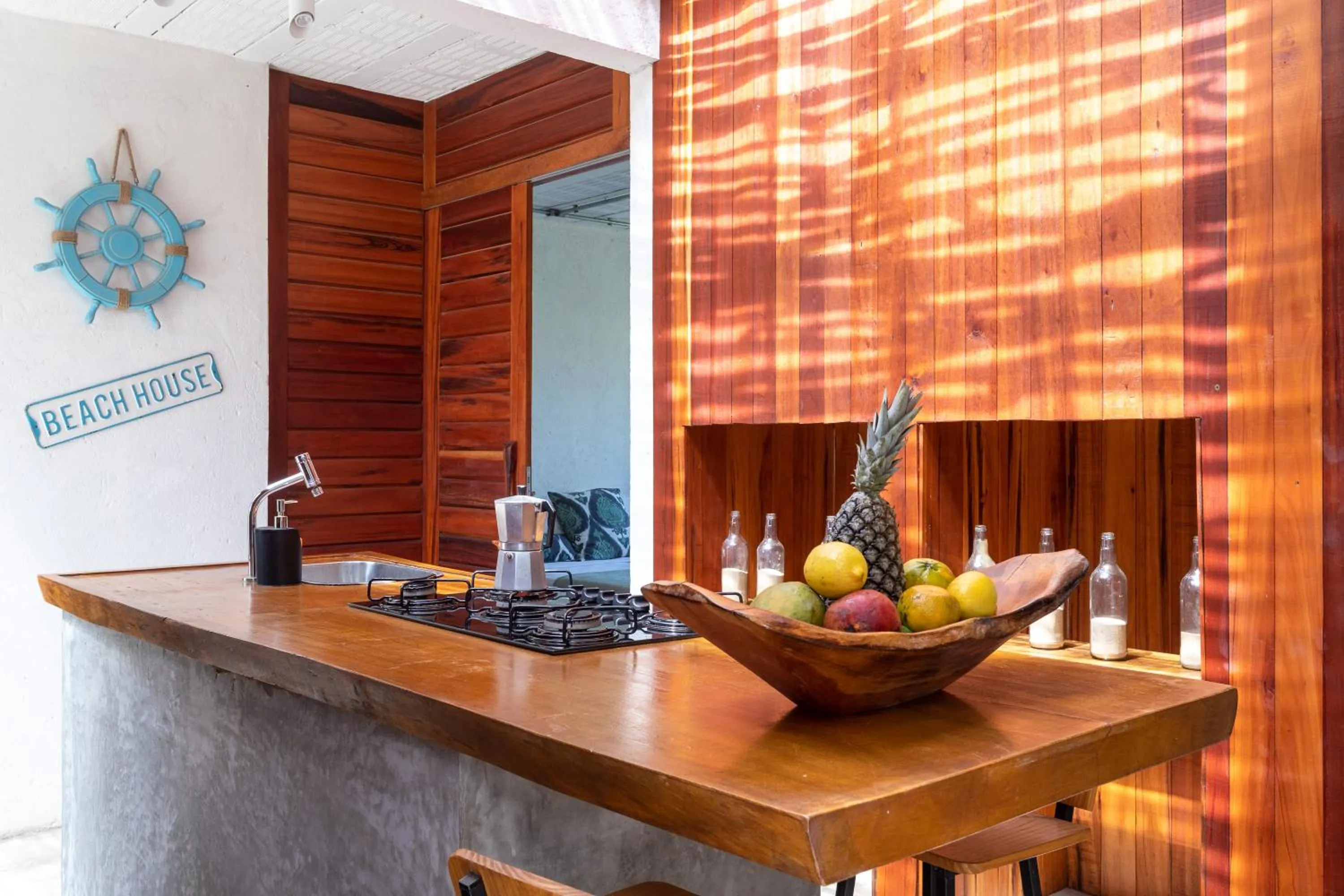 Kitchen or kitchenette in Villa Siriguela