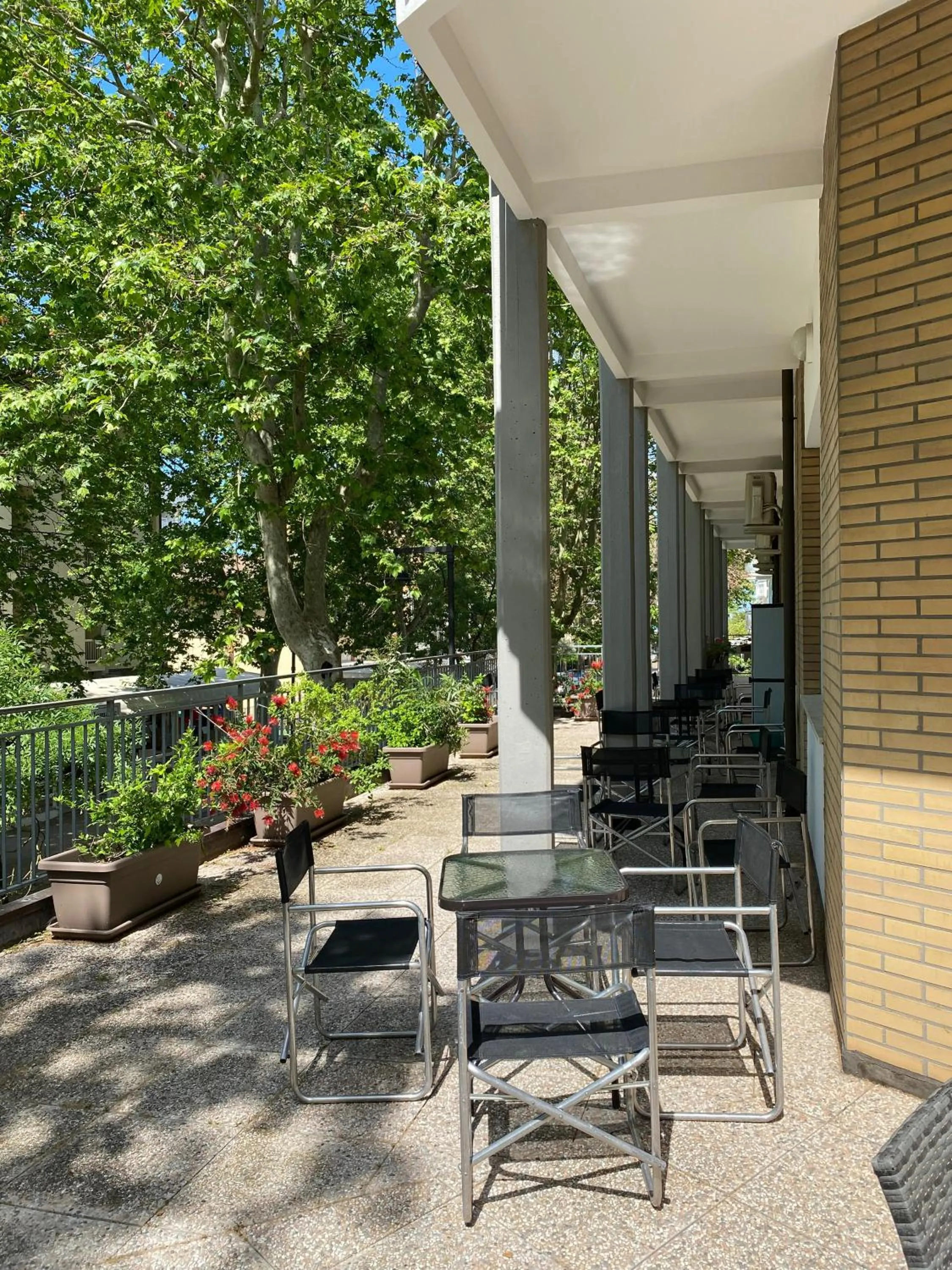 Balcony/Terrace in Hotel Residence Ponente