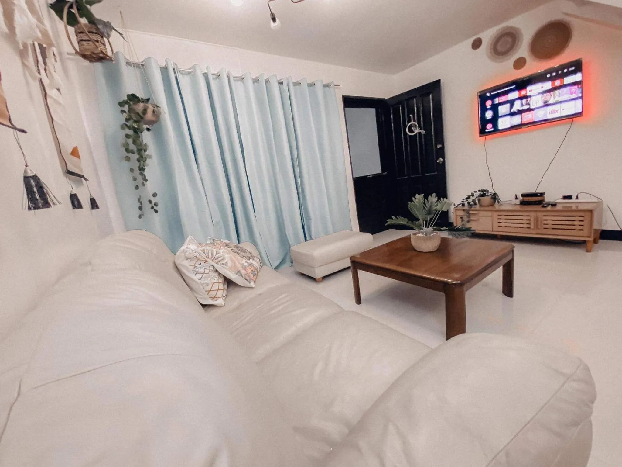 TV and multimedia, Bed in Cozy Themed 2BR TownHouse - near Clark Airport - TRP1