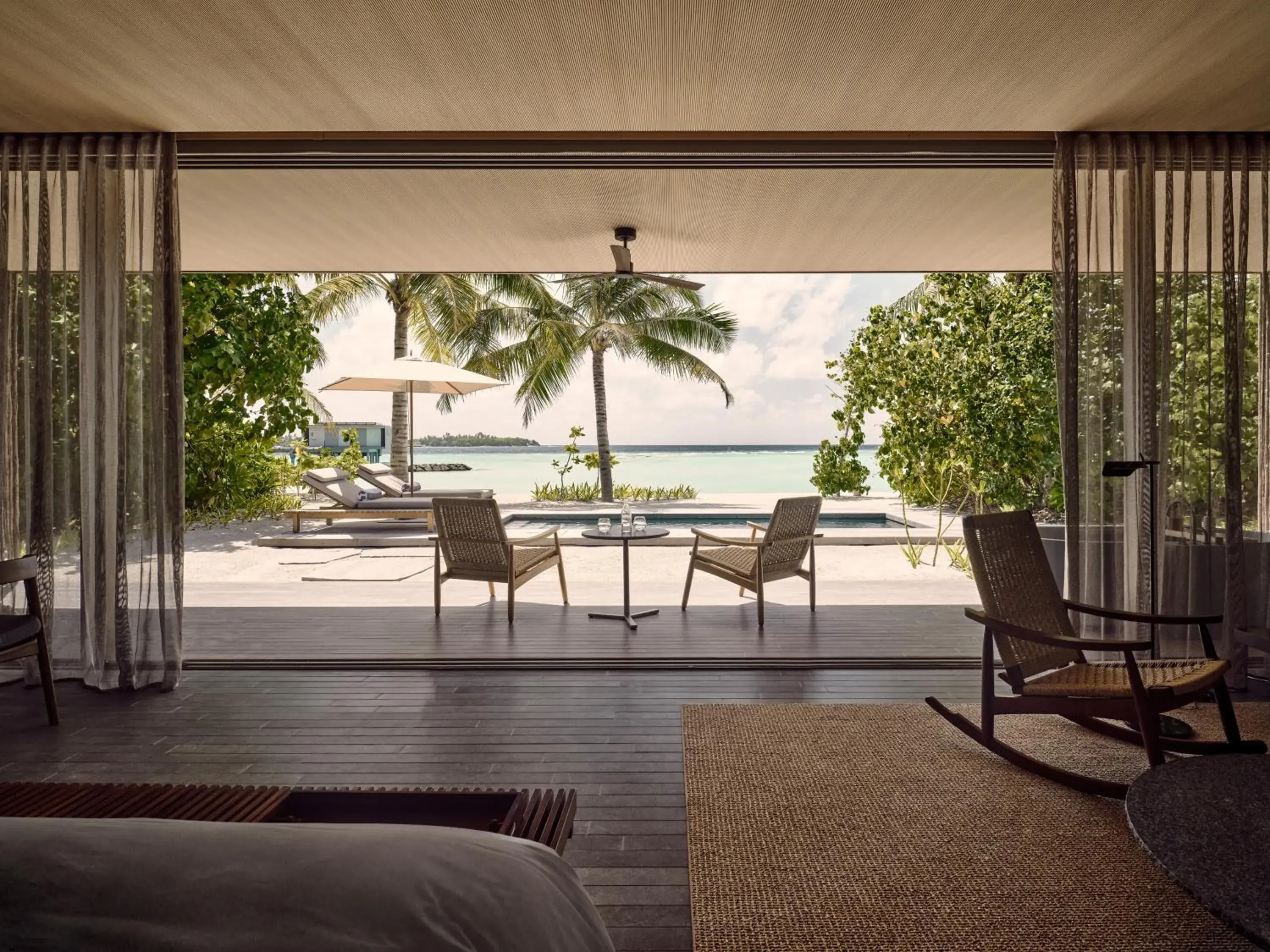 One Bedroom Sunset Beach Pool Villa in Patina Maldives, Fari Islands One Bedroom Sunset Beach Pool Villa in Patina Maldives, Fari Islands