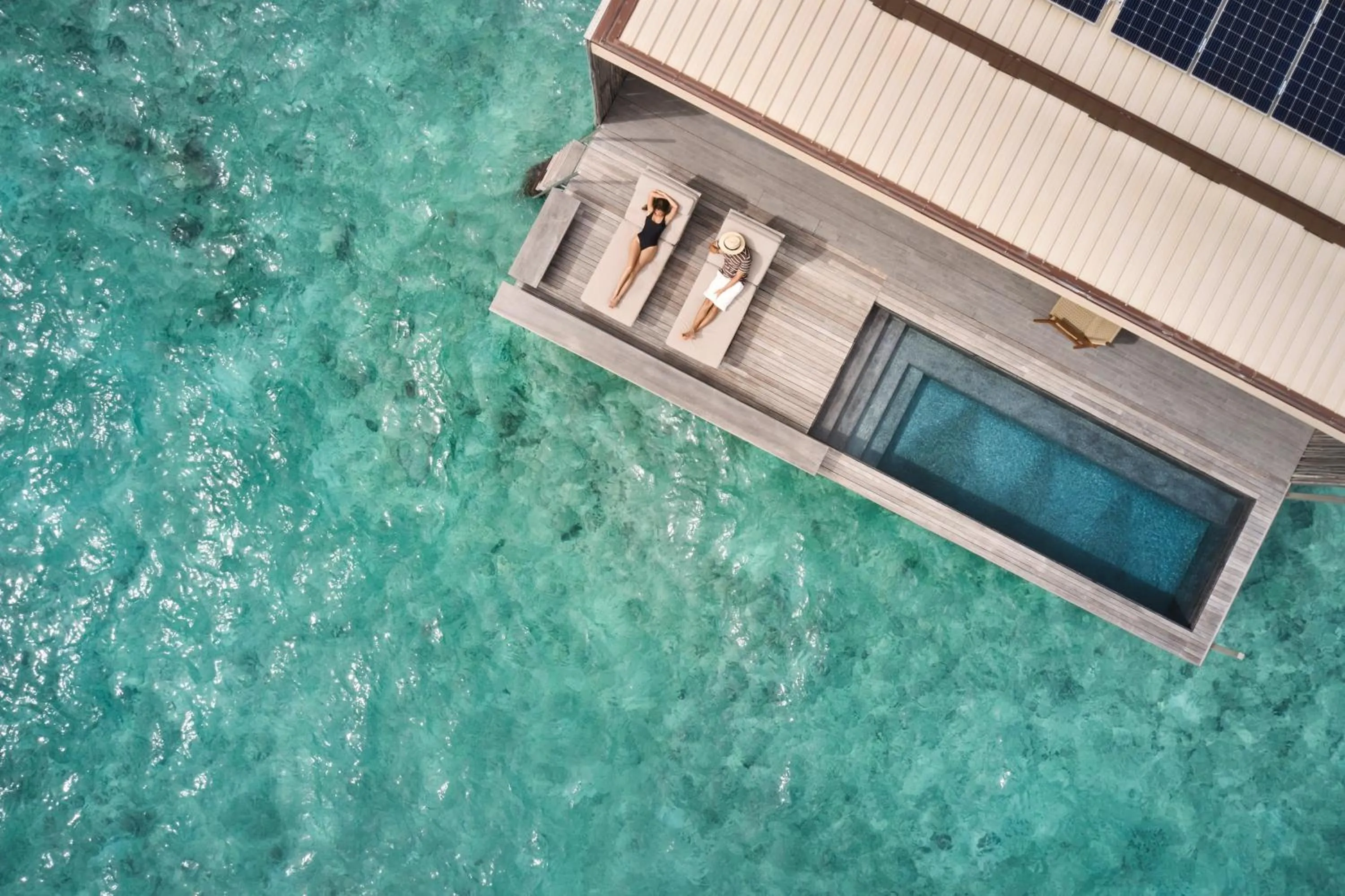 Pool view in Patina Maldives, Fari Islands