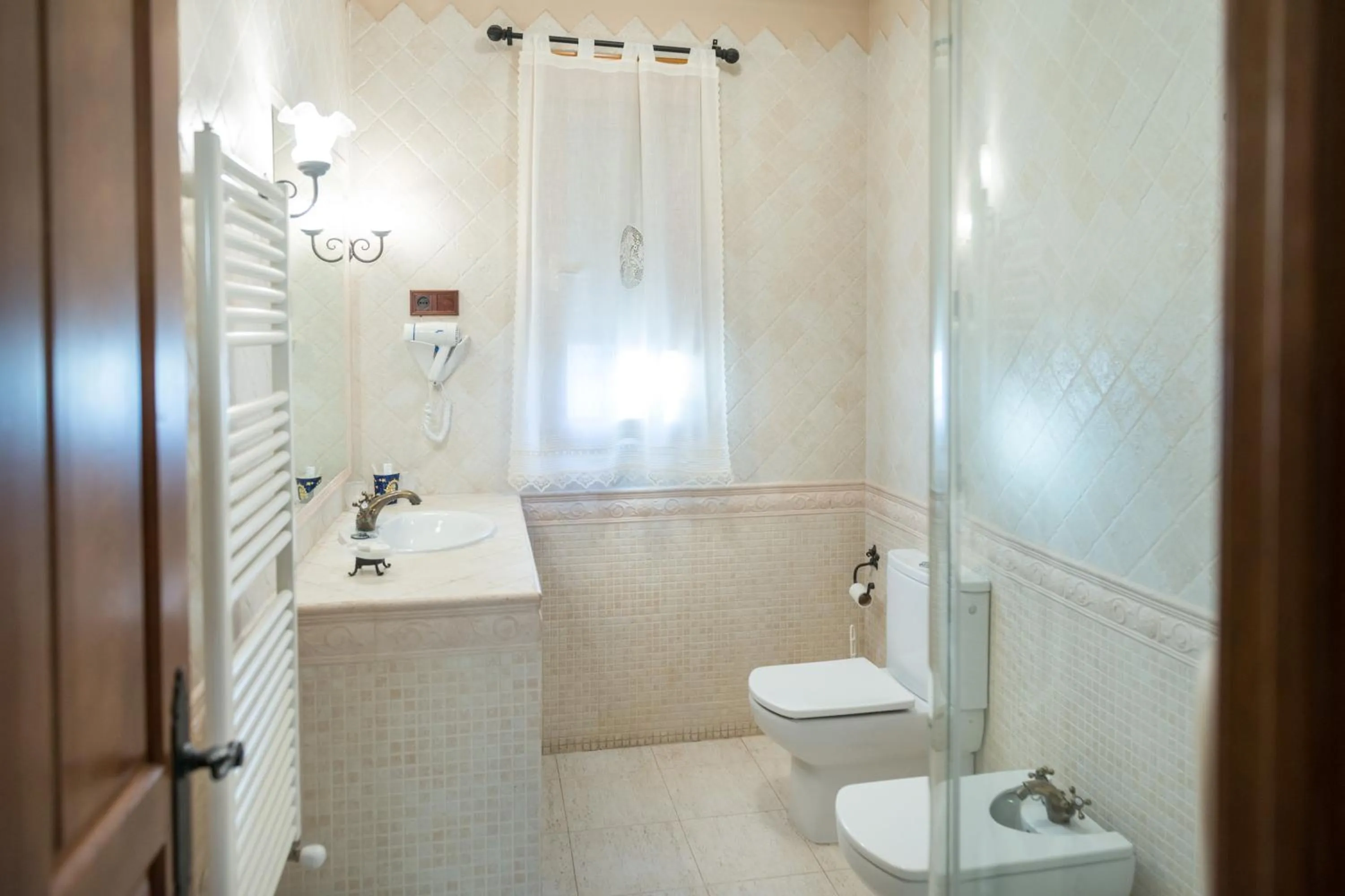 Bathroom in Hostal Restaurante Rijujama